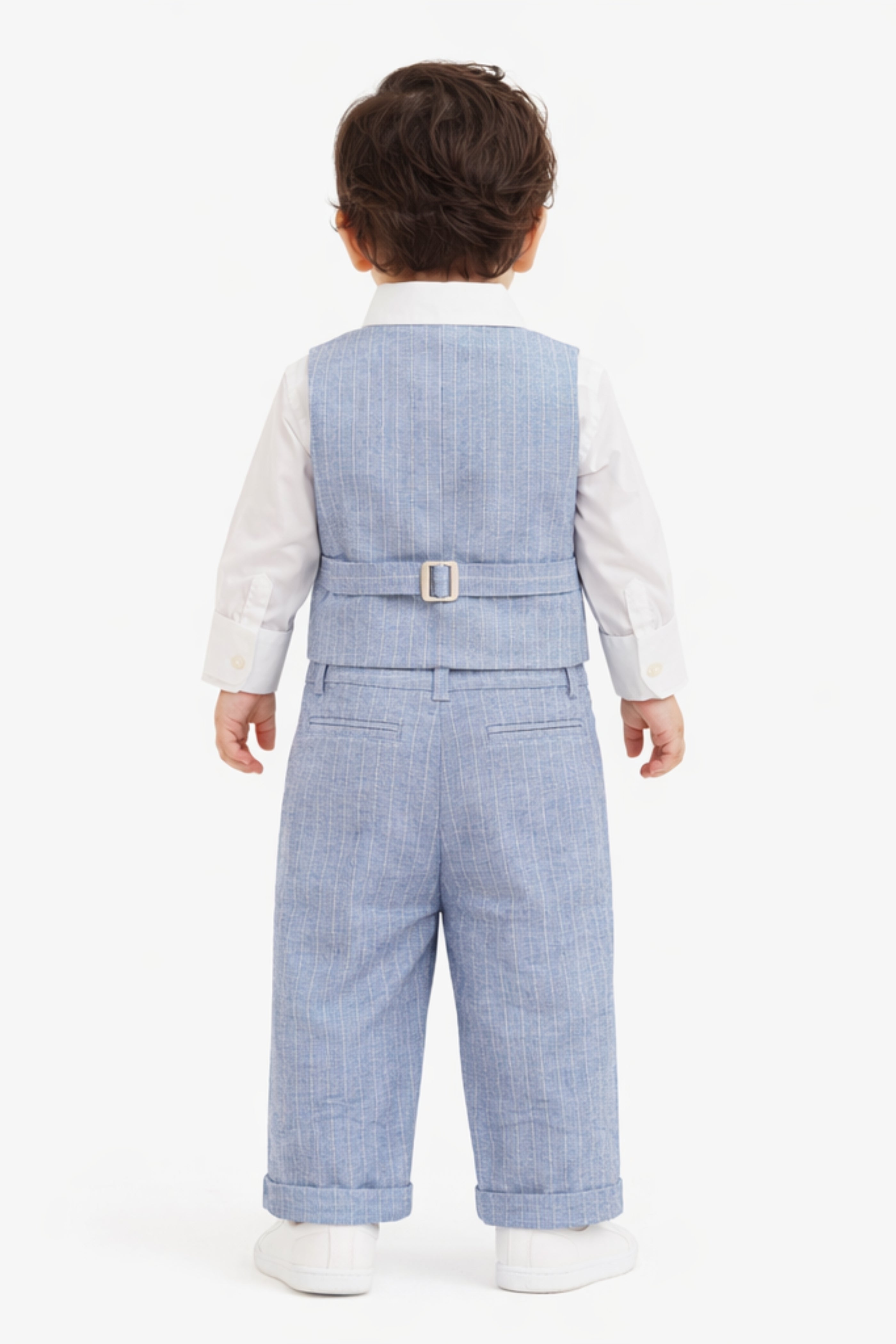 Pantalone Battesimo Bimbo Rigato