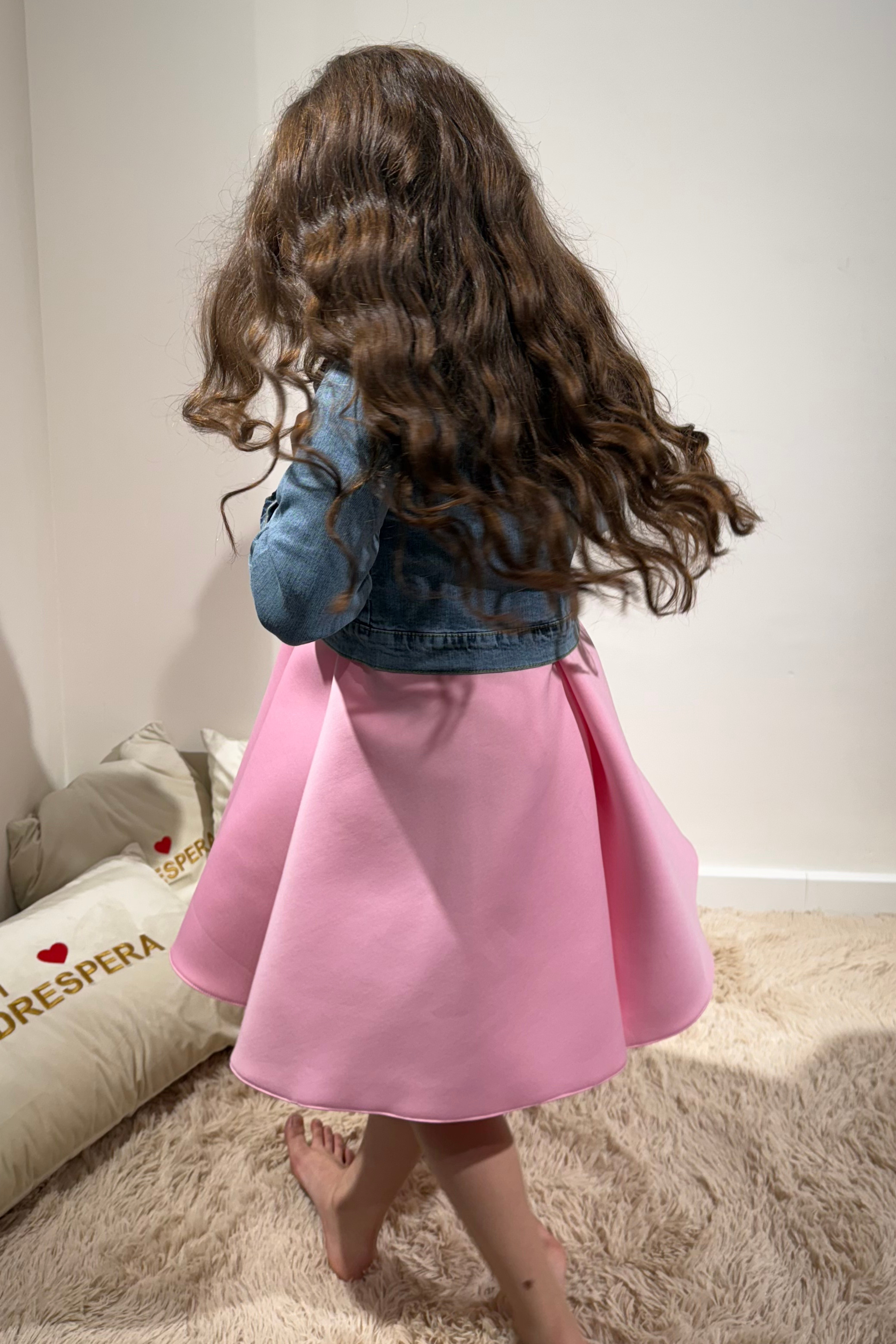 Giacca Bambina Denim