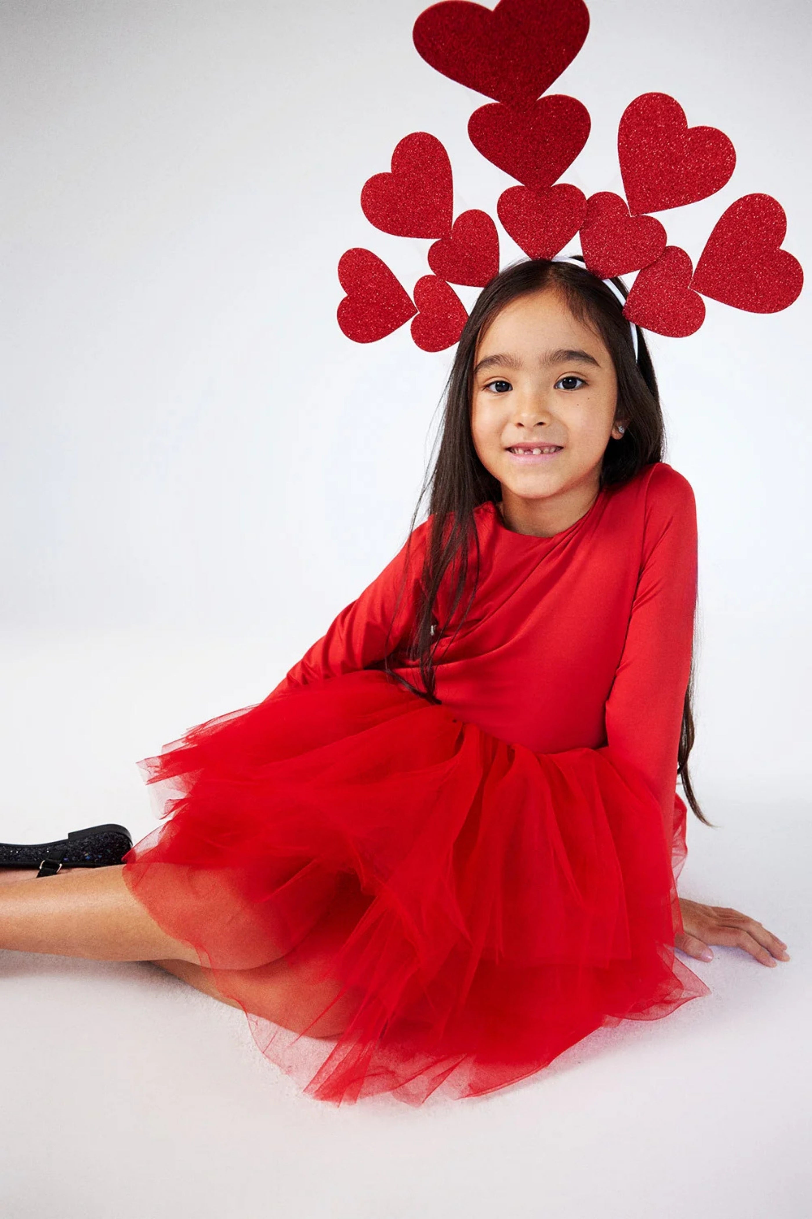 Abito Bambina Tutù Rosso