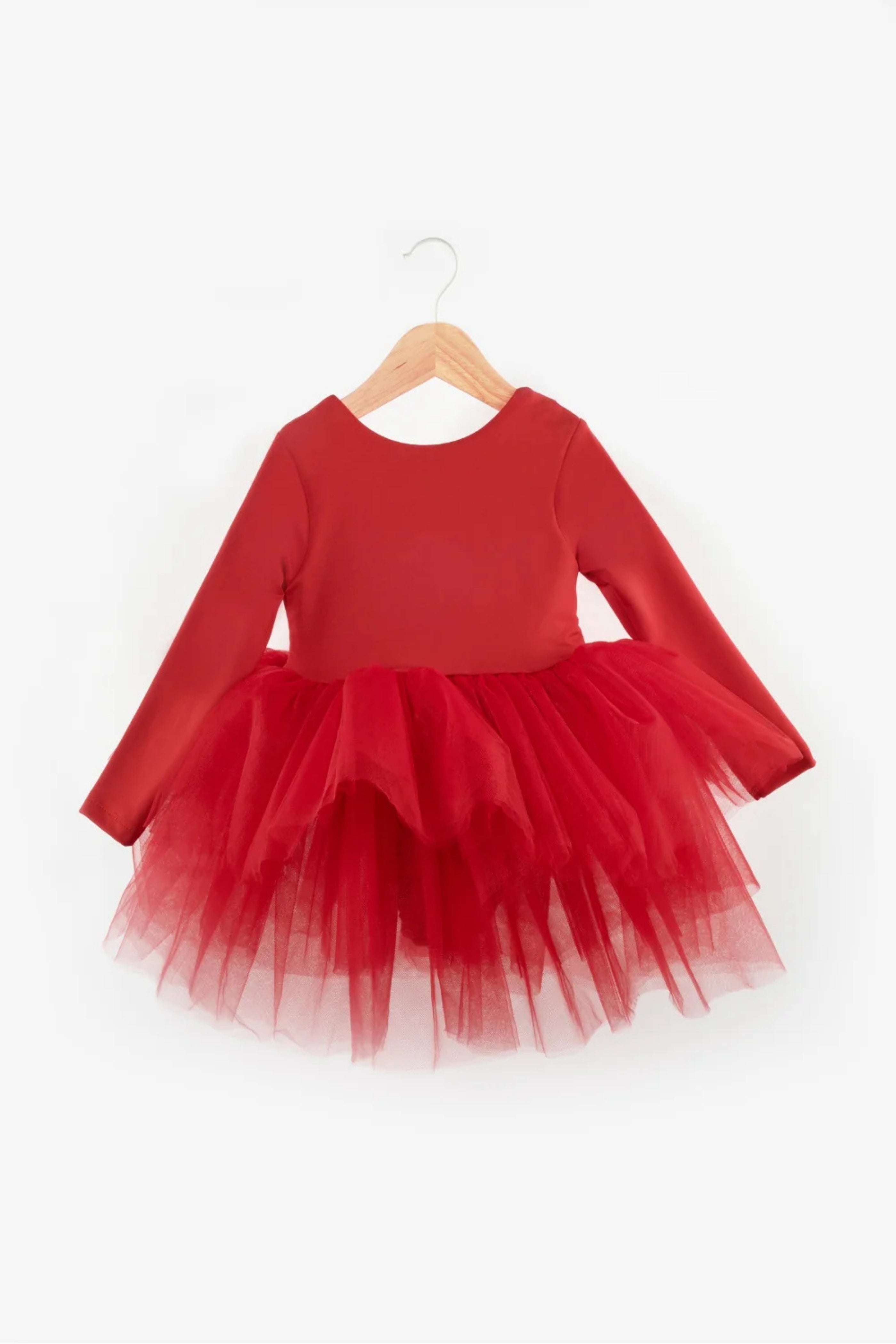 Abito Bambina Tutù Rosso
