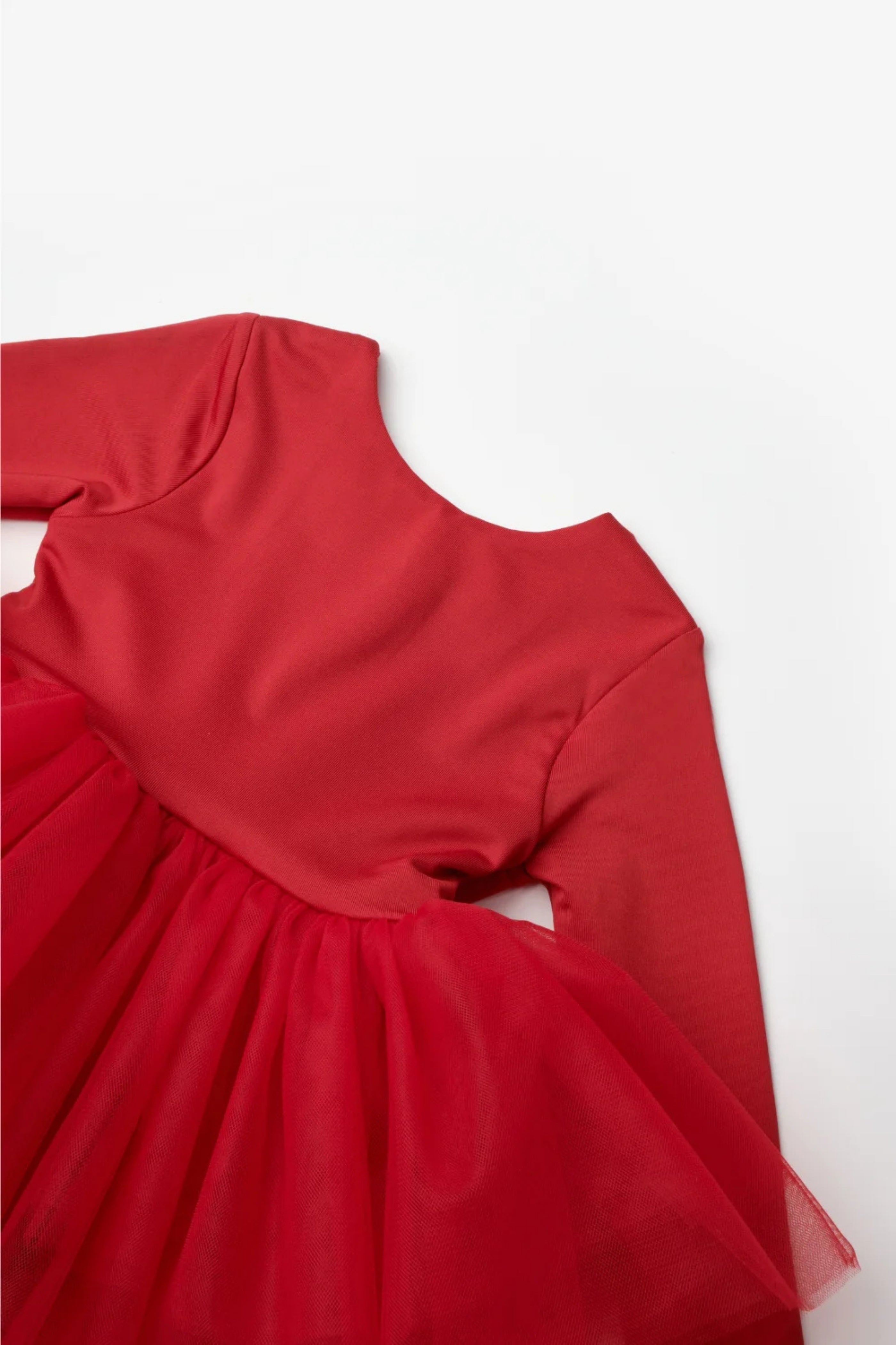 Abito Bambina Tutù Rosso