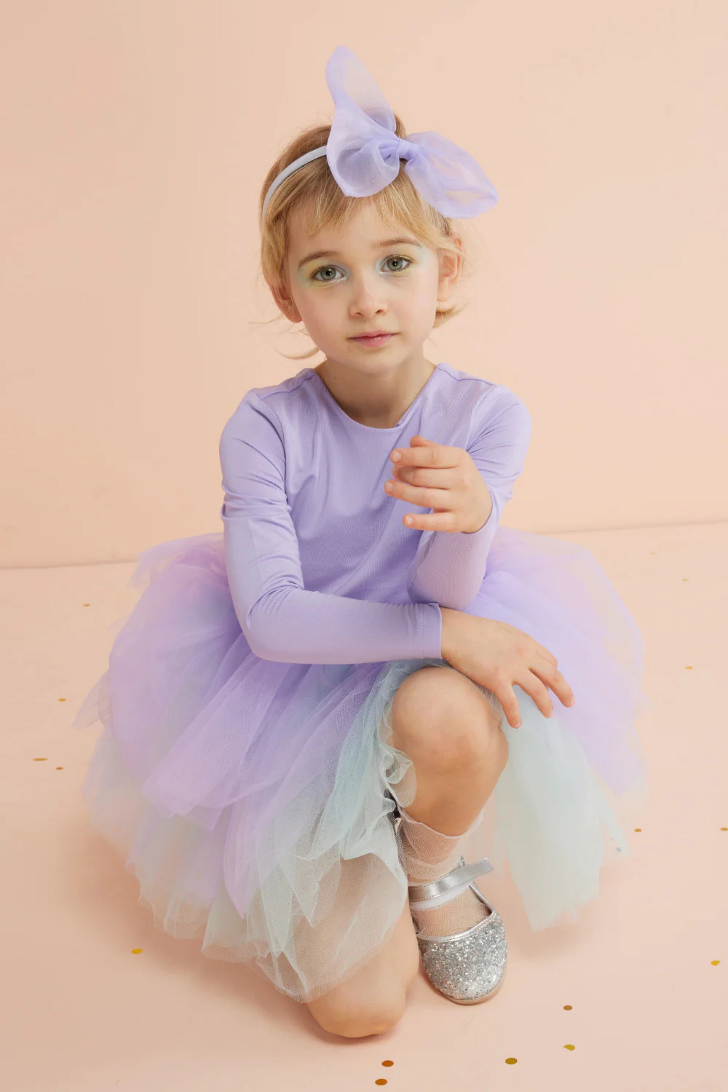 Abito Bambina Tutù Glicine