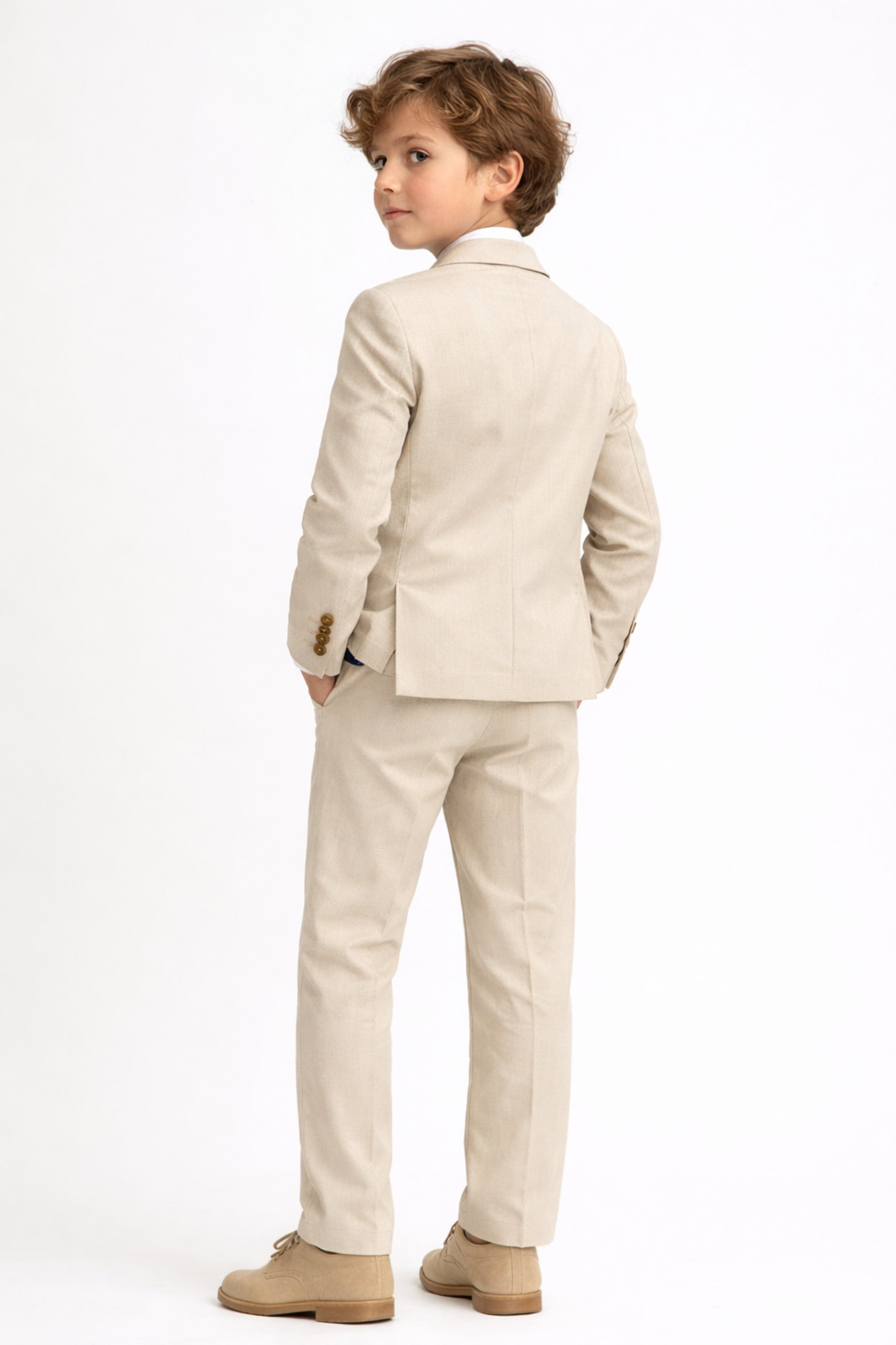 Completo Sartoriale Bambino Beige