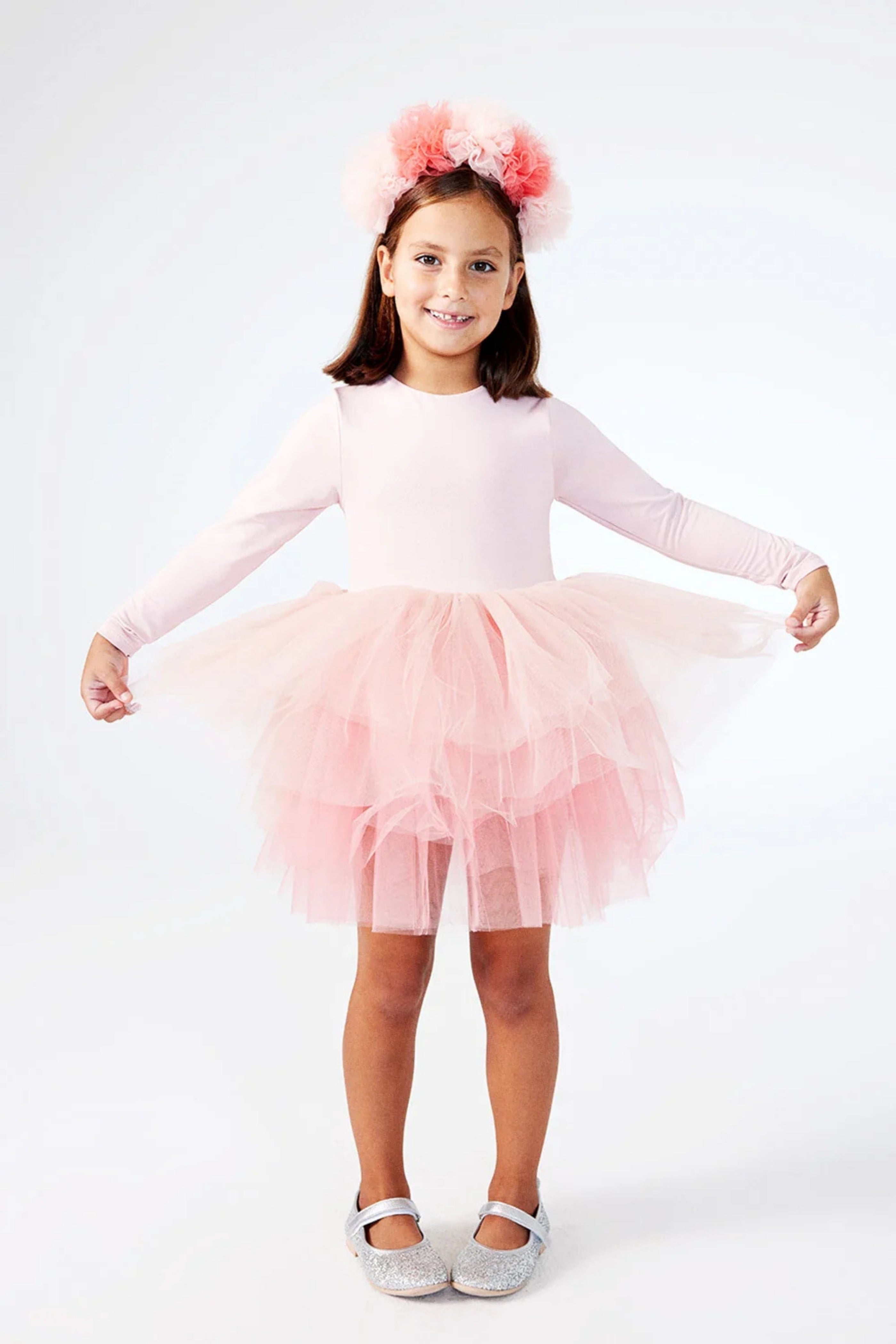 Abito Bambina Tutù Rosa
