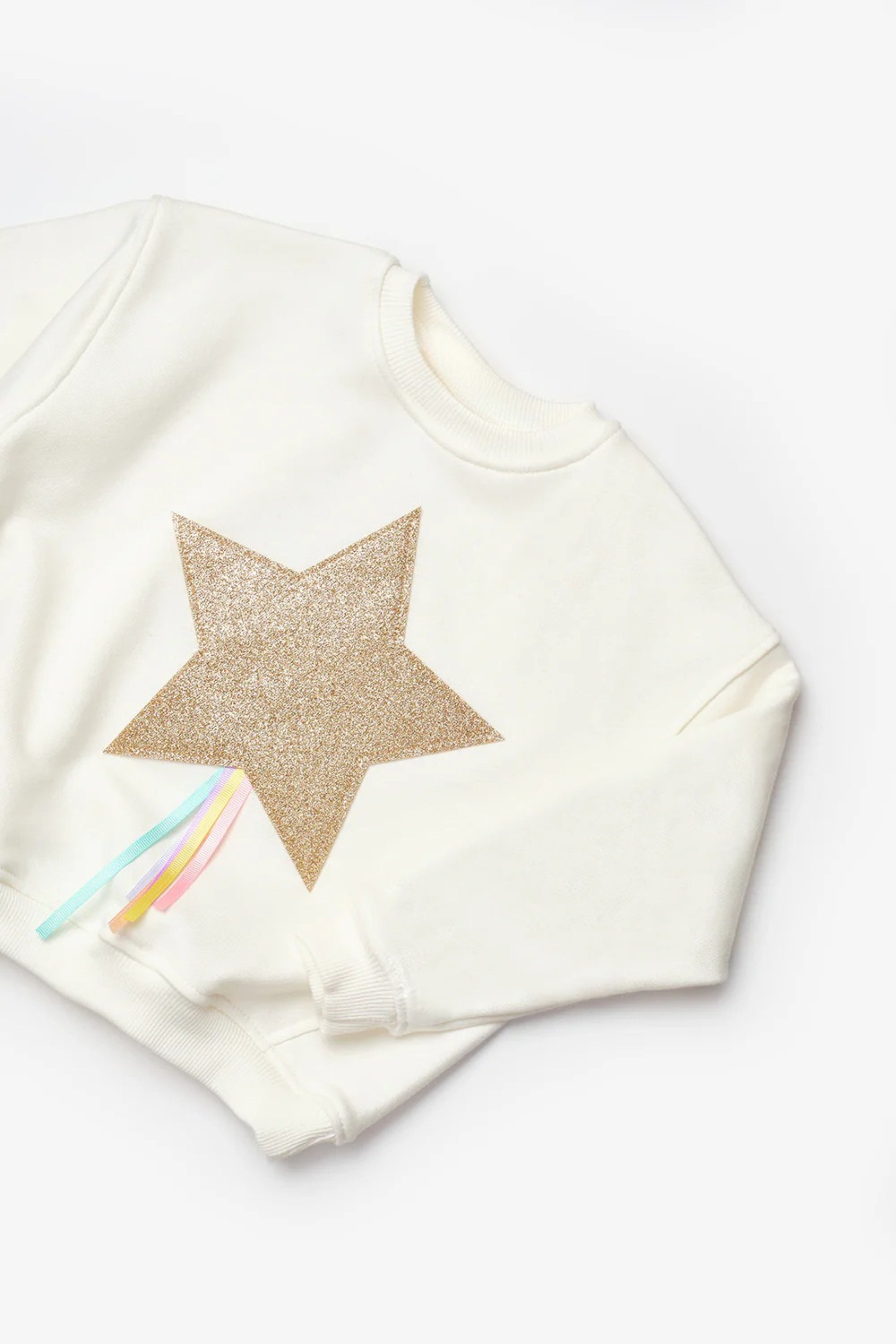 Felpa Bambina Star Bianca