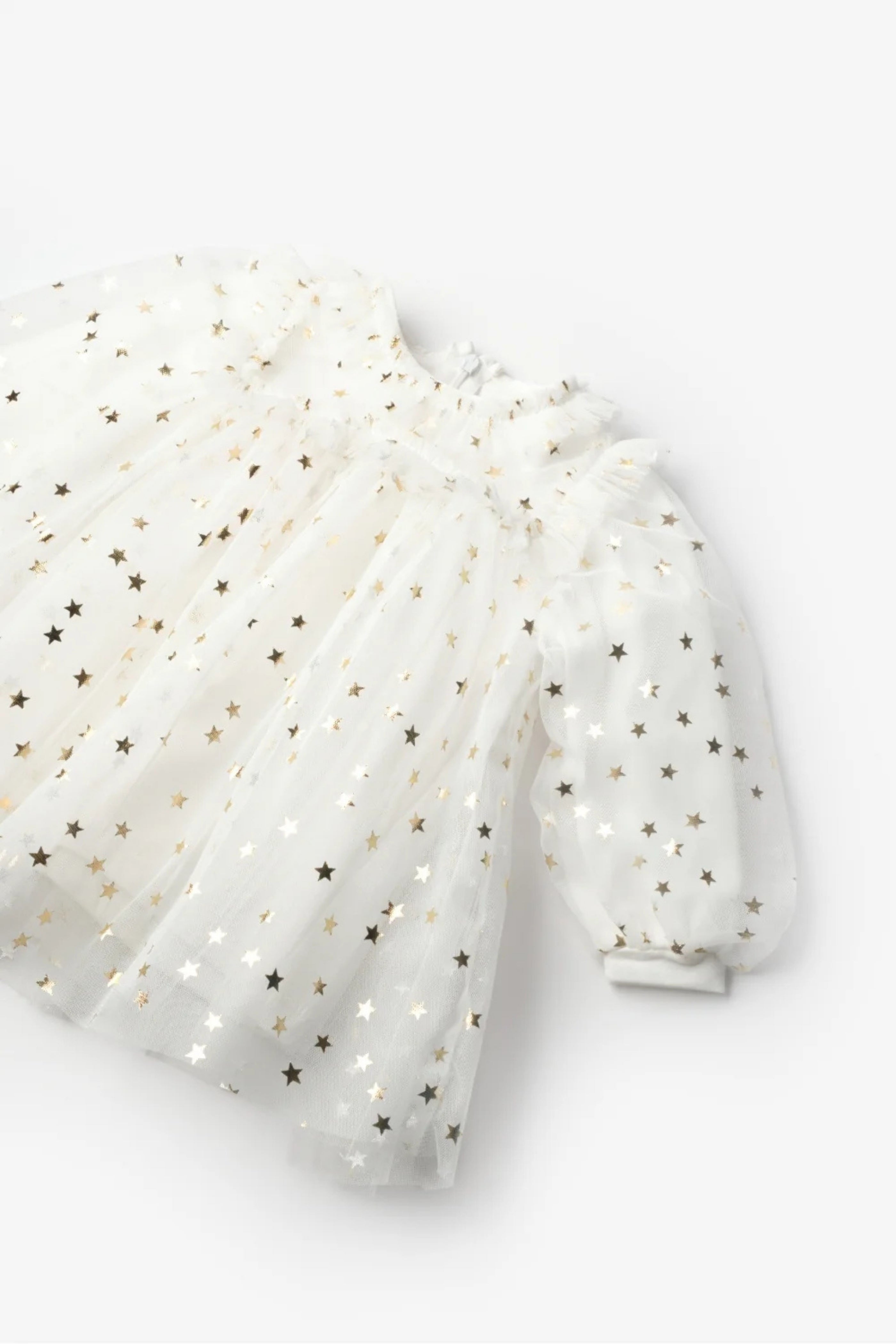 Abito Neonata Star Bianco