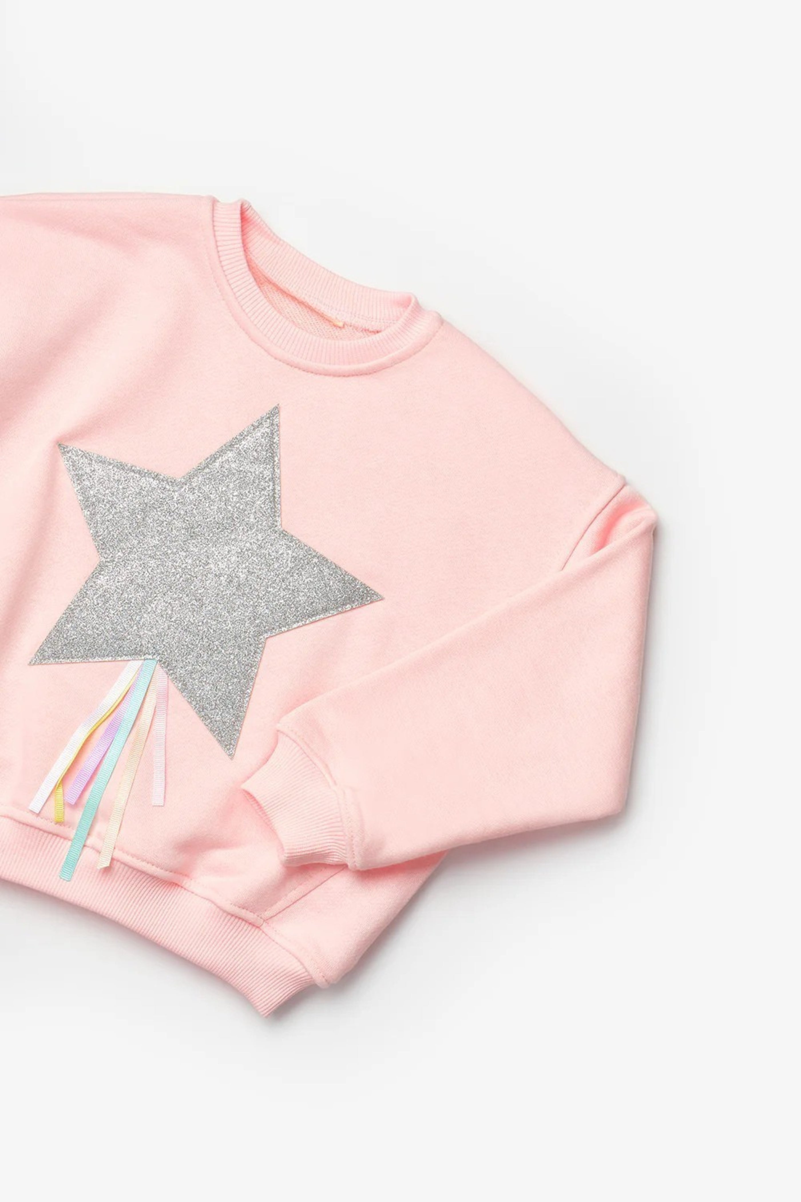 Felpa Bambina Star Rosa