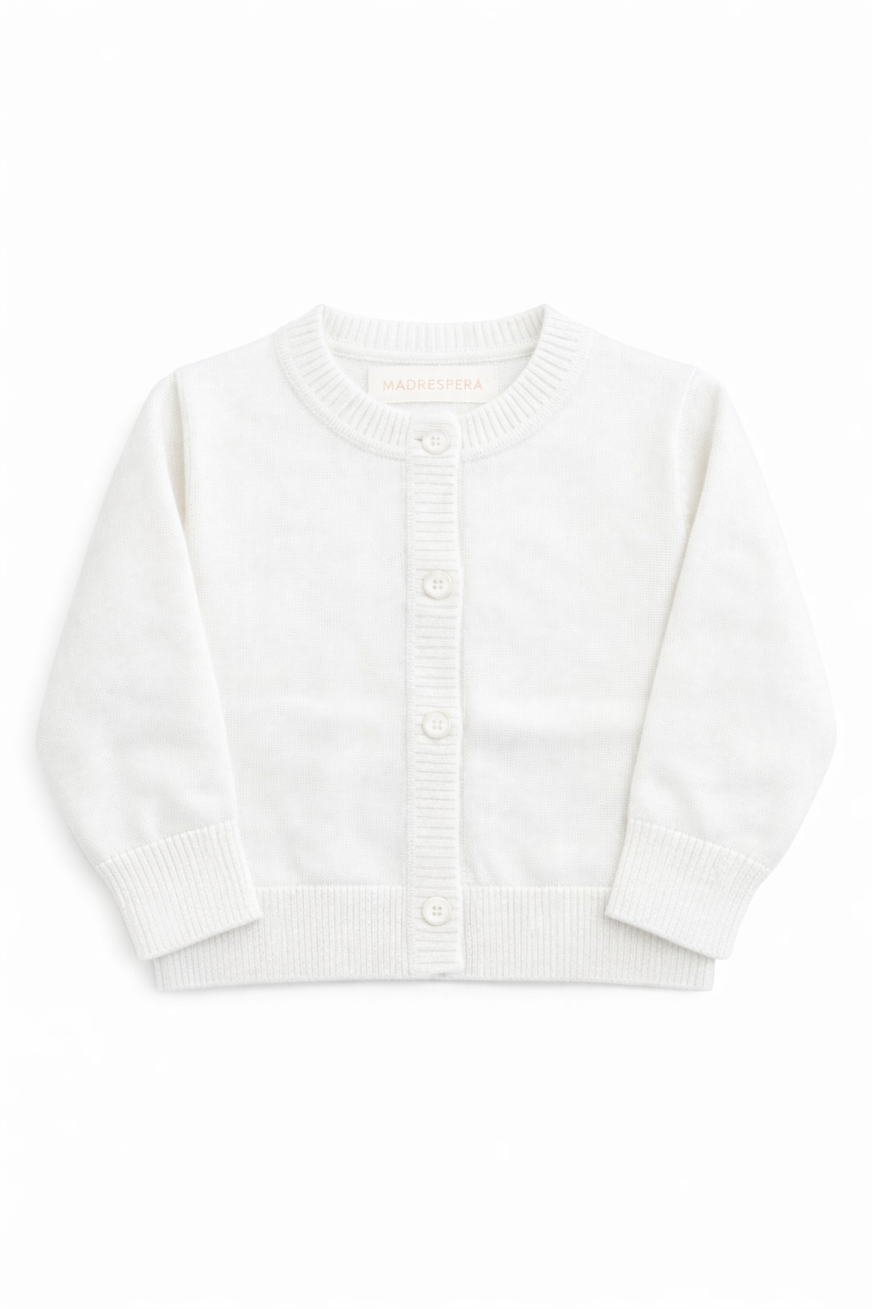 Cardigan Elegante Bambino Bianco