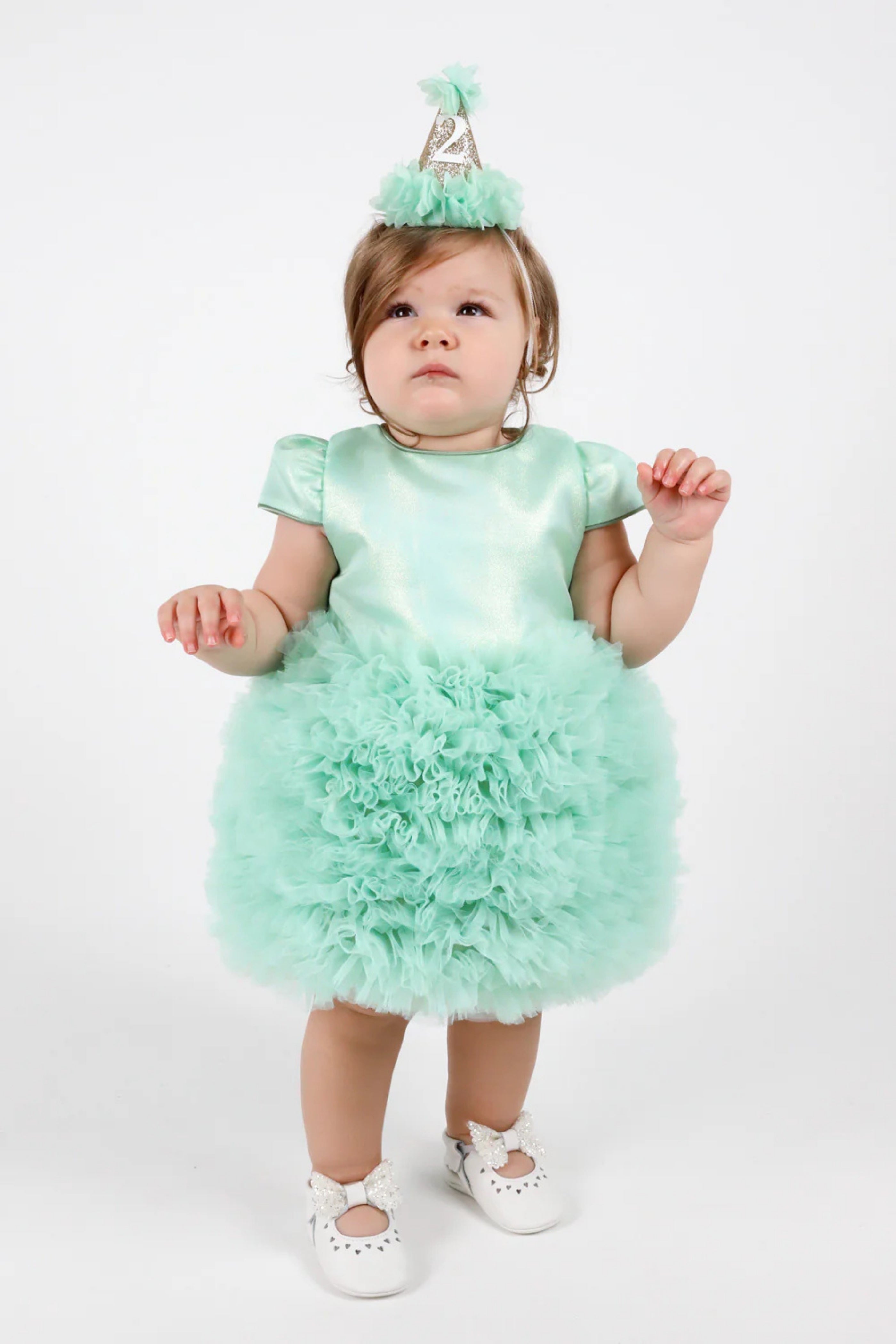 Abito Neonata Palloncino Verde