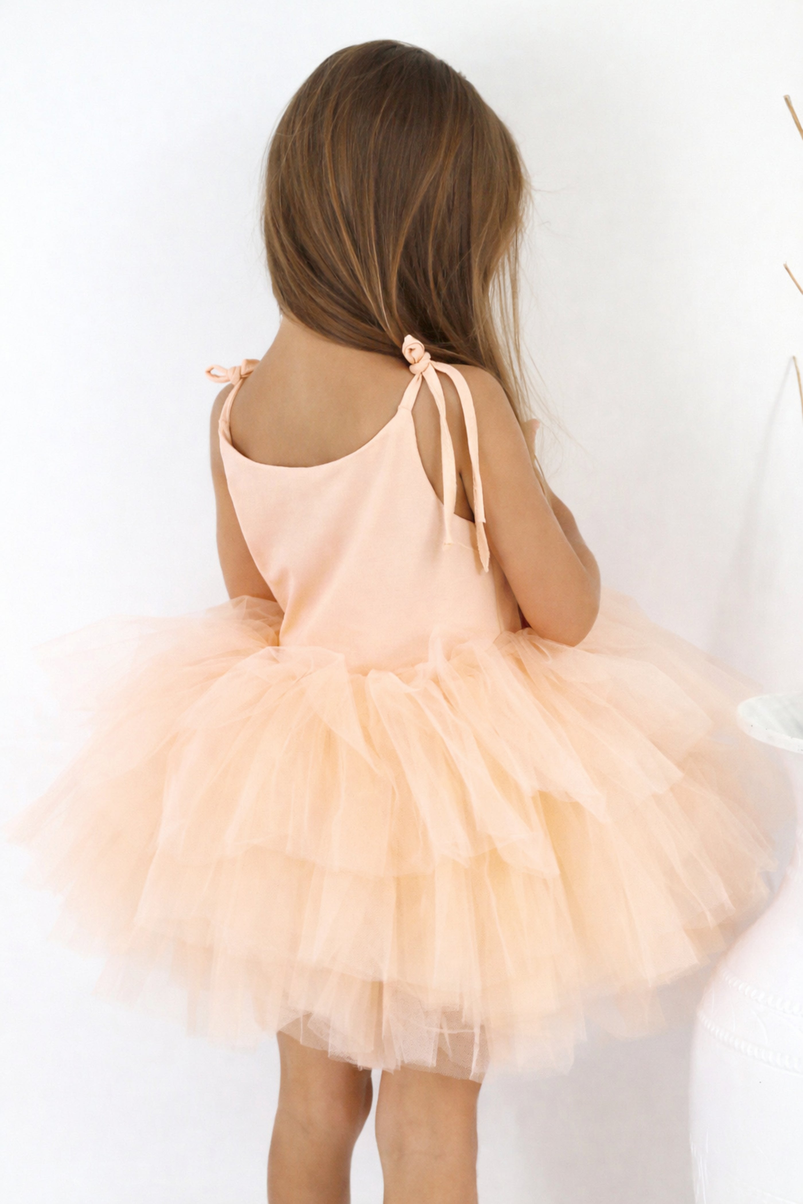 Abito Bambina Tutù Giro Pesca