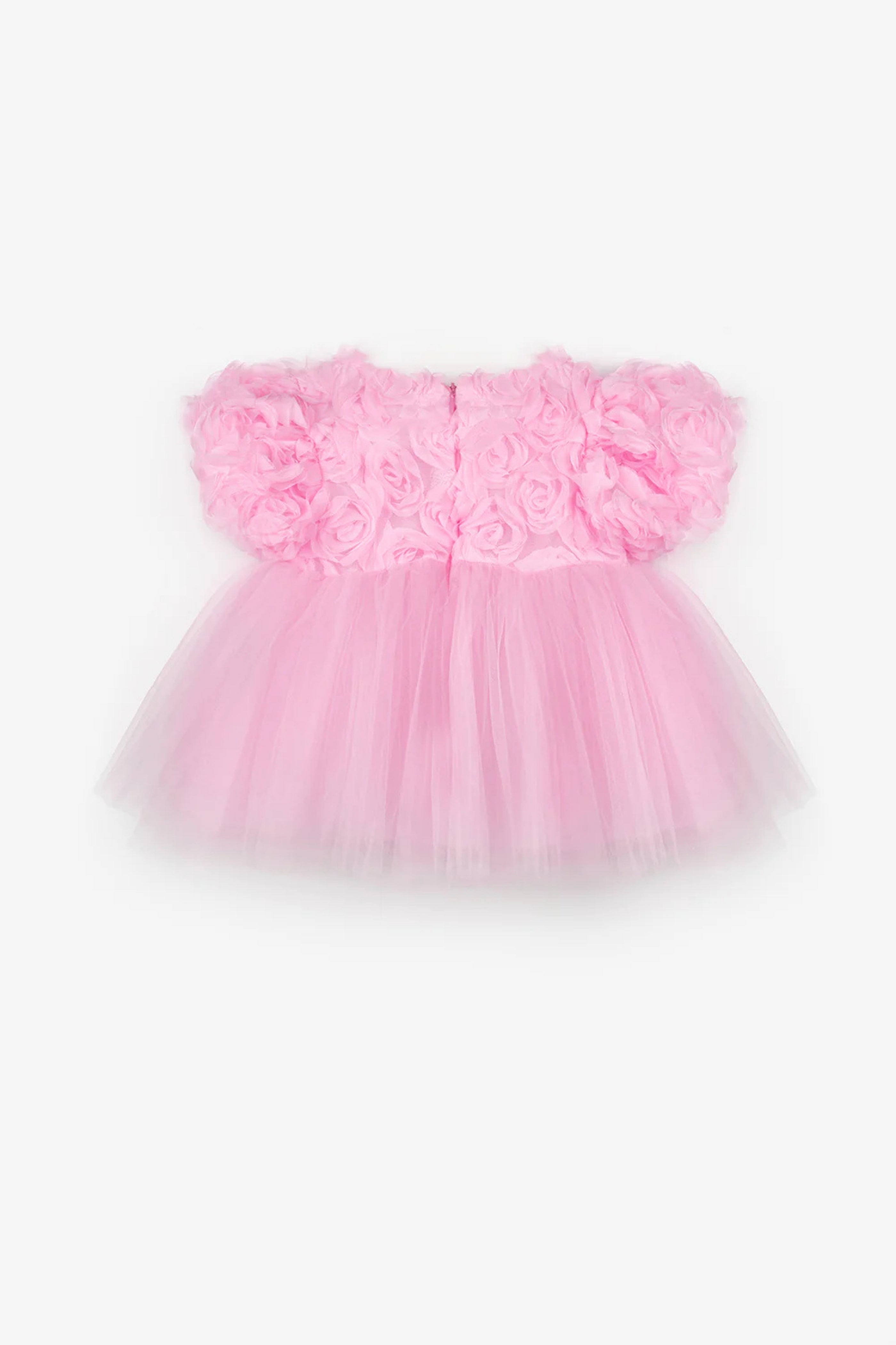 Abito Neonata Rose Rosa