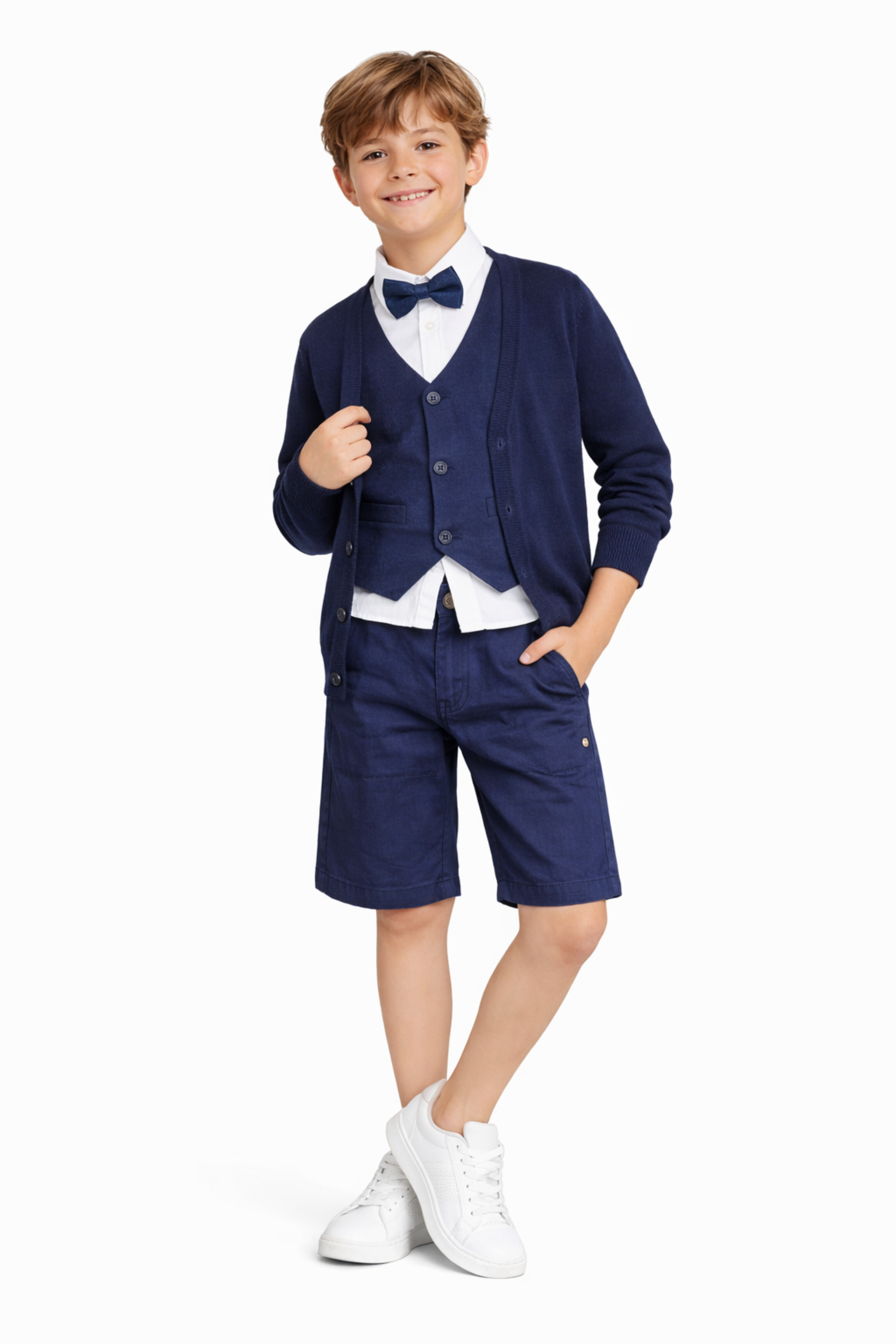 Completo Bambino 4 Pezzi Blu