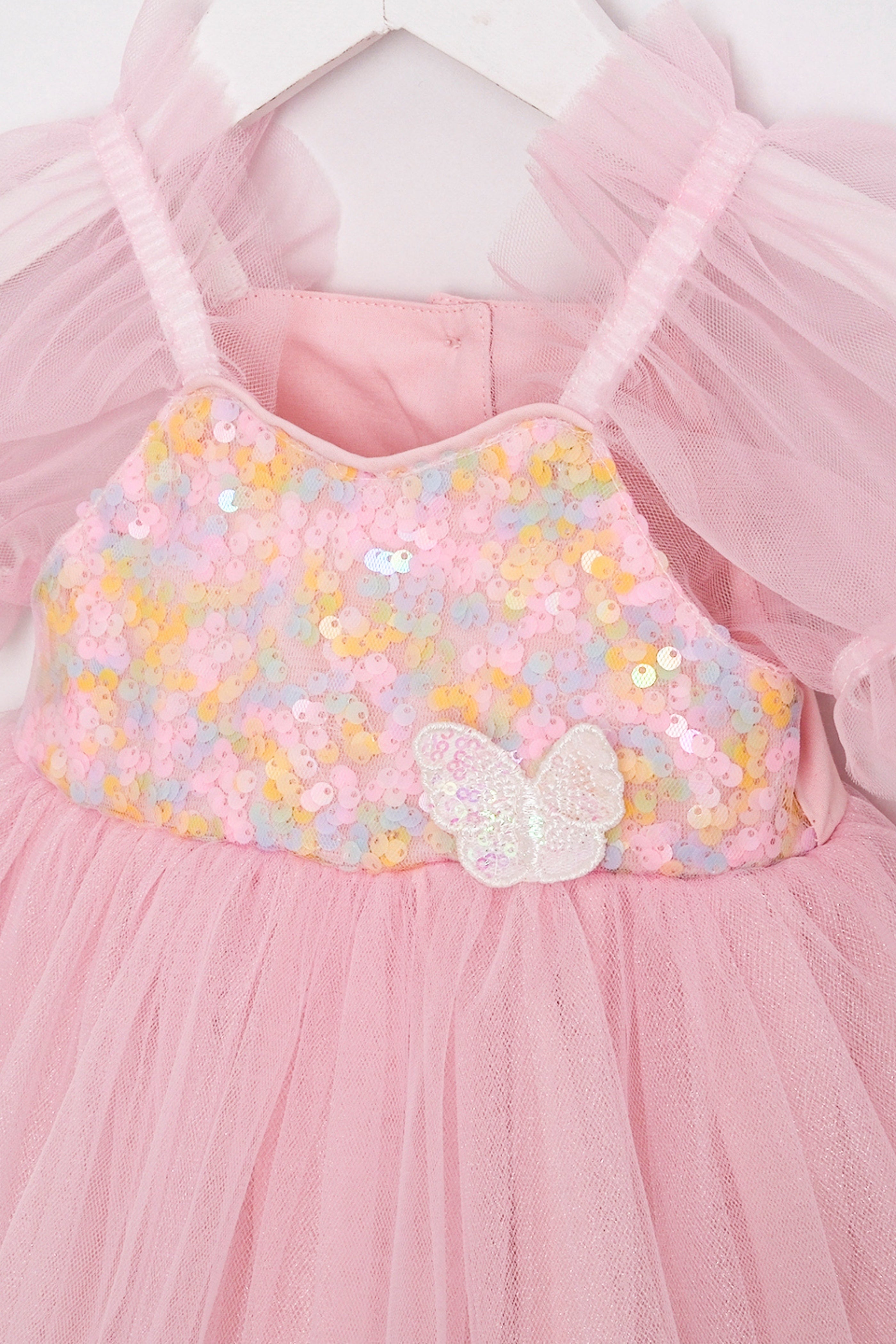 Abito Body Neonata Rosa