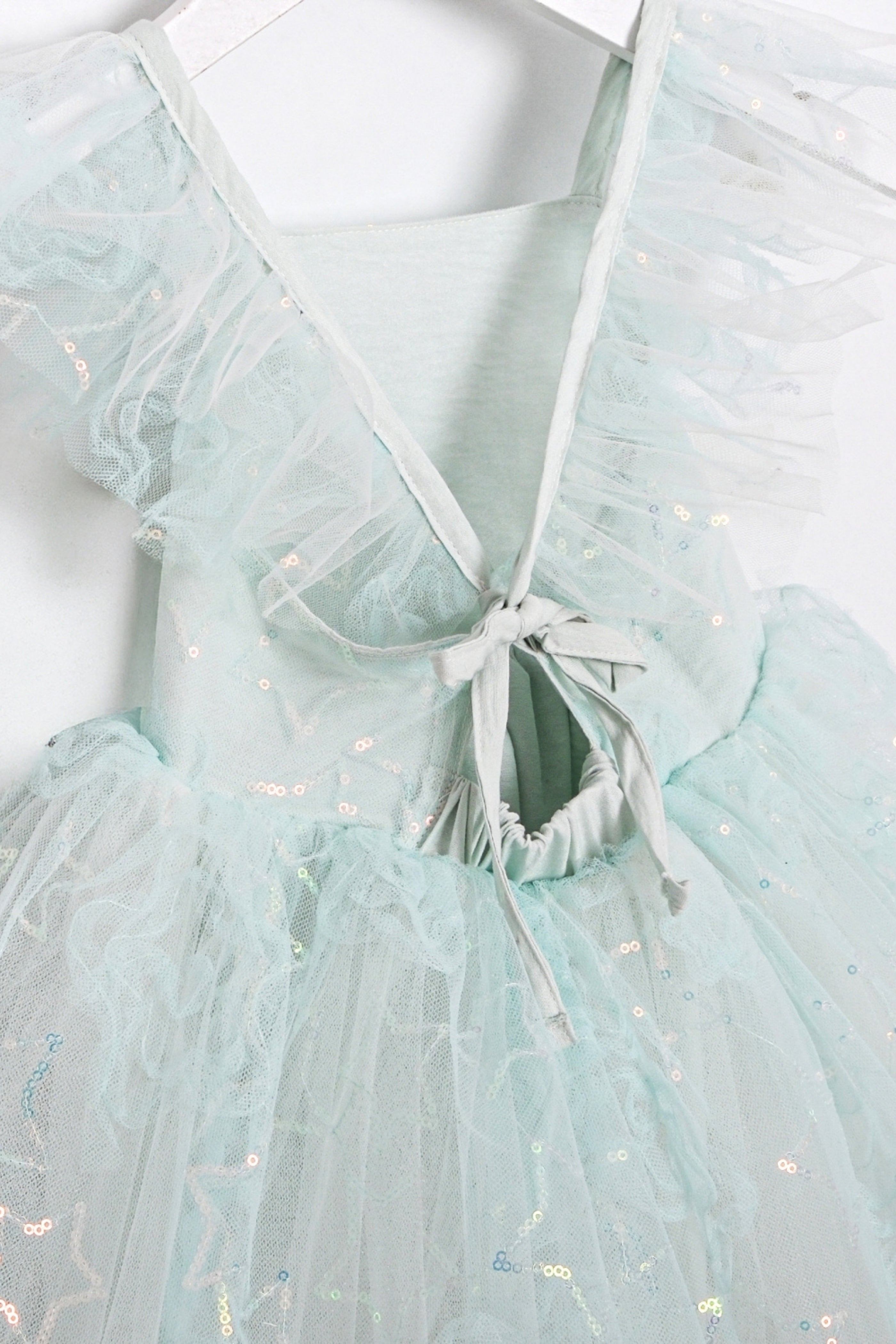 Abito Bambina Fatina Paillettes Tiffany