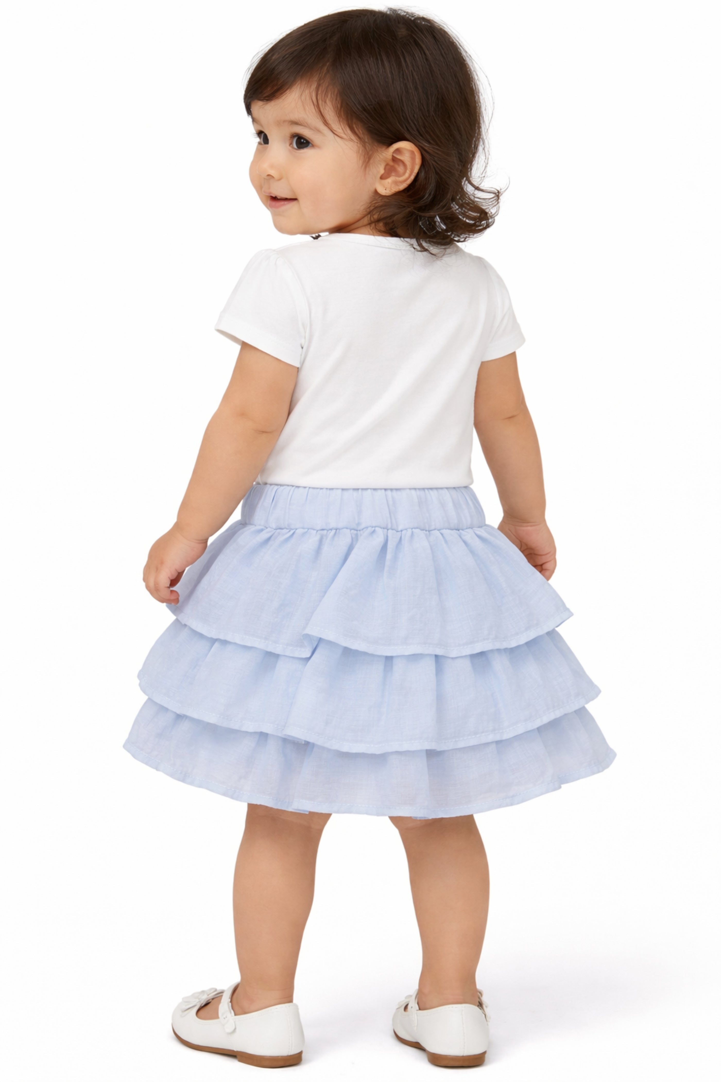 Completo Neonata Polvere Flower