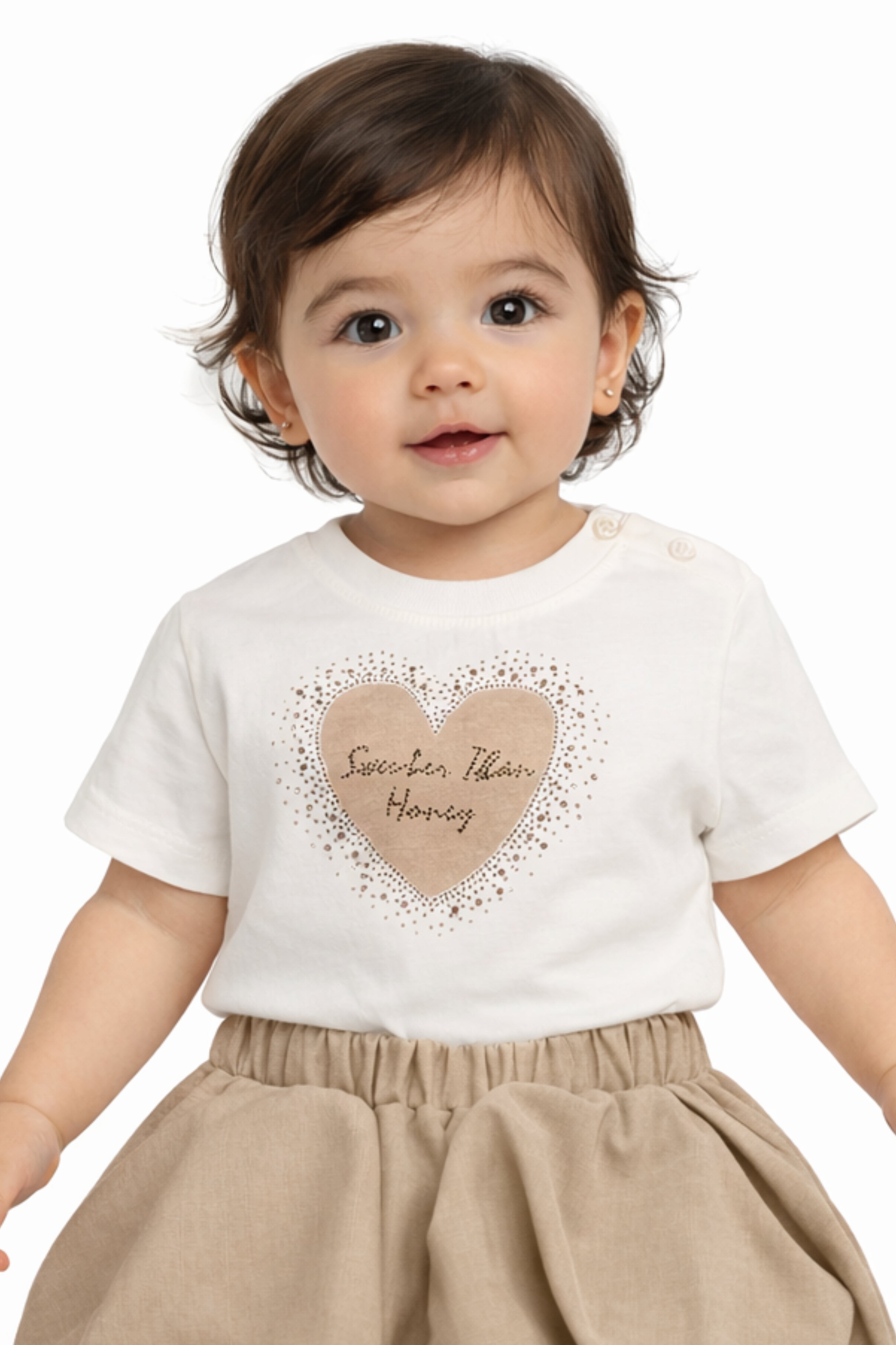 Coordinato Bambina Balloon Beige