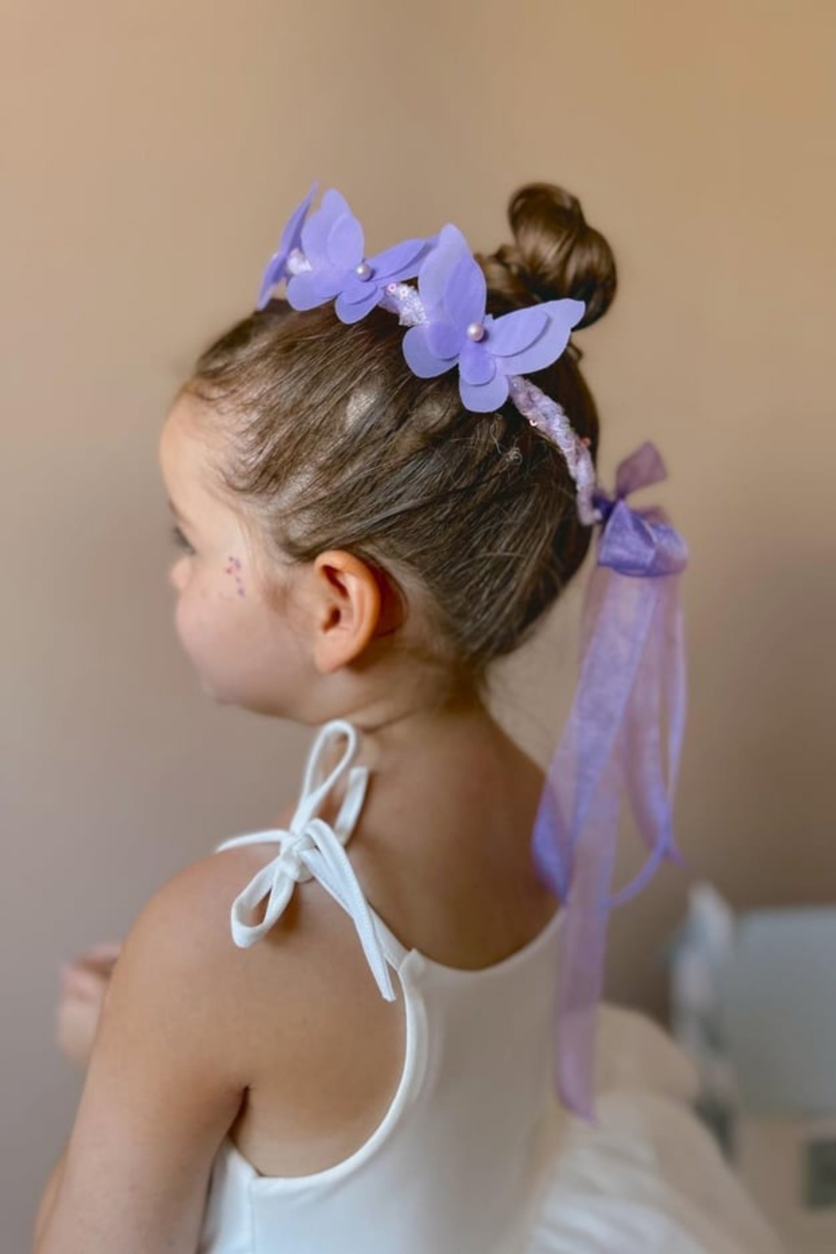 Coroncina Bambina Butterfly Glicine