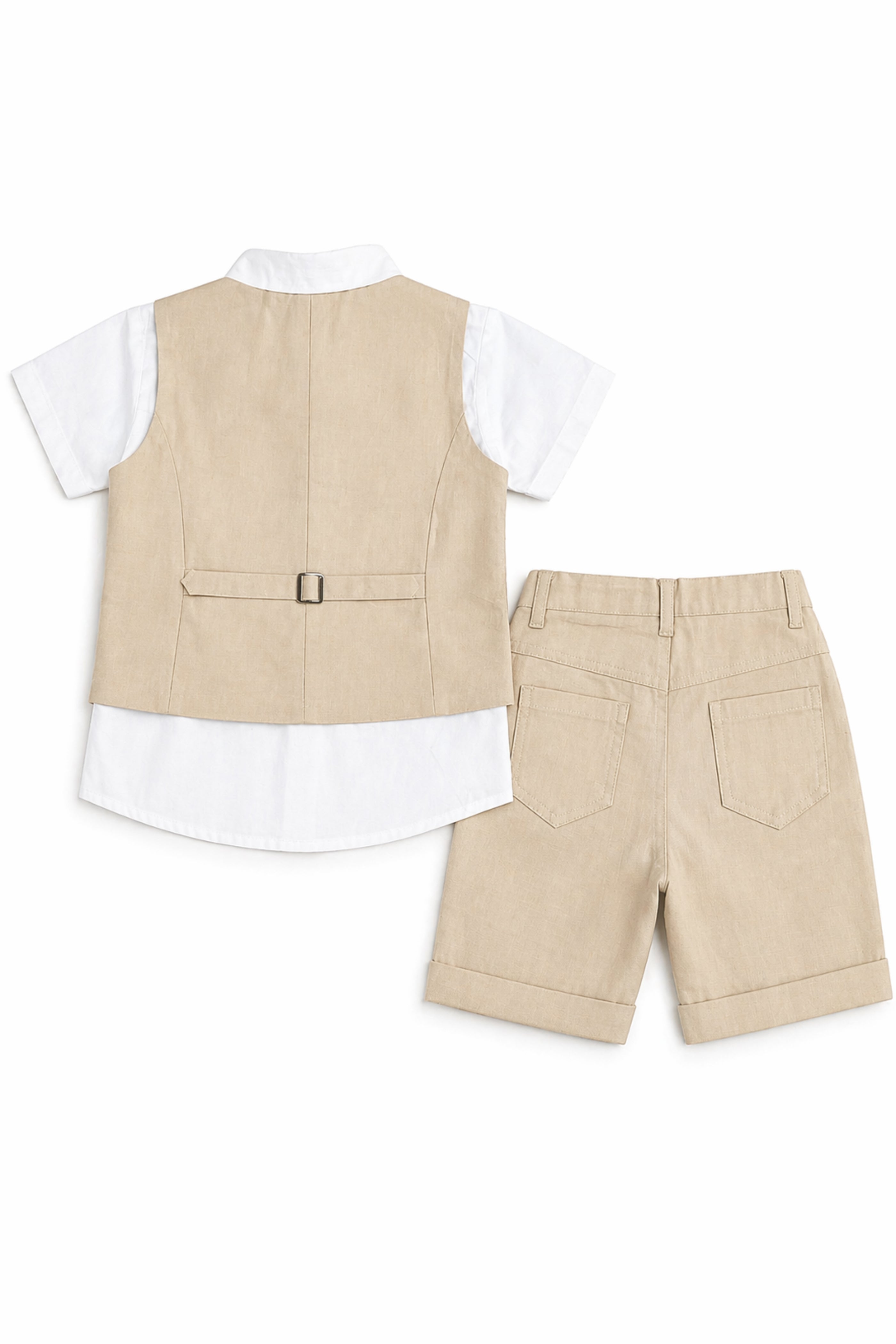 Completo Elegante 4 pezzi Bambino Beige