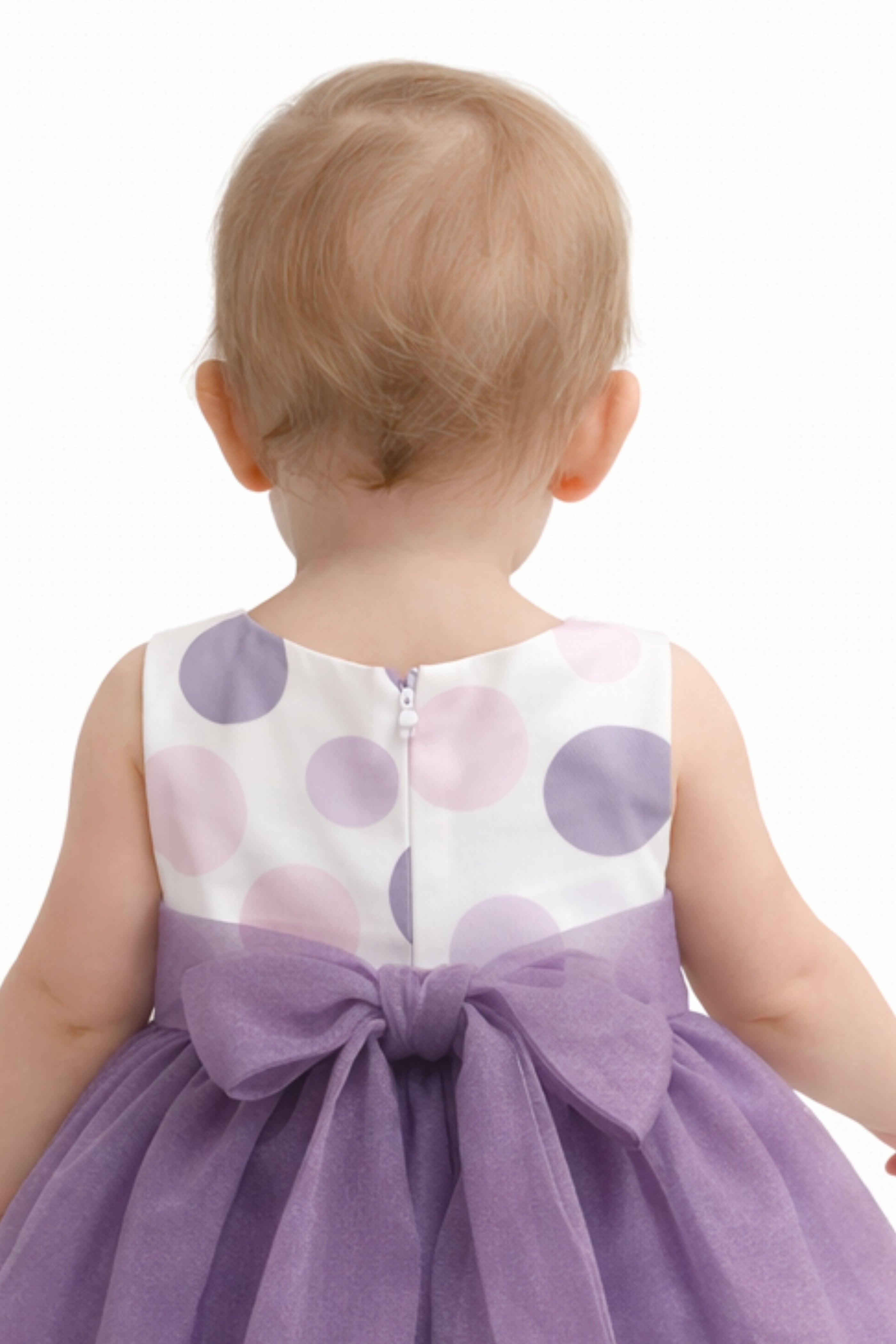 Abito Neonata Pois Glicine