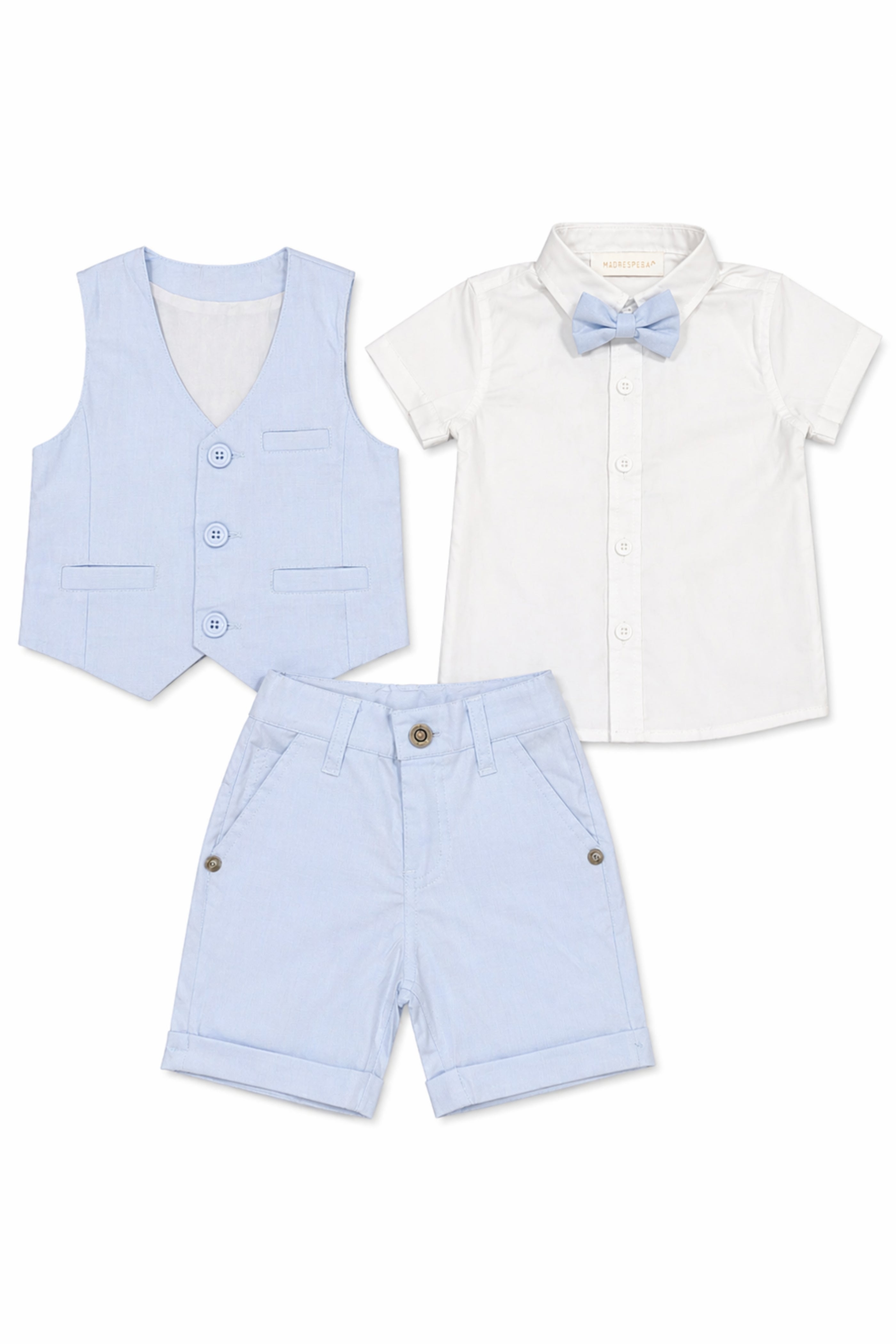 Completo Neonato 4 pezzi Polvere