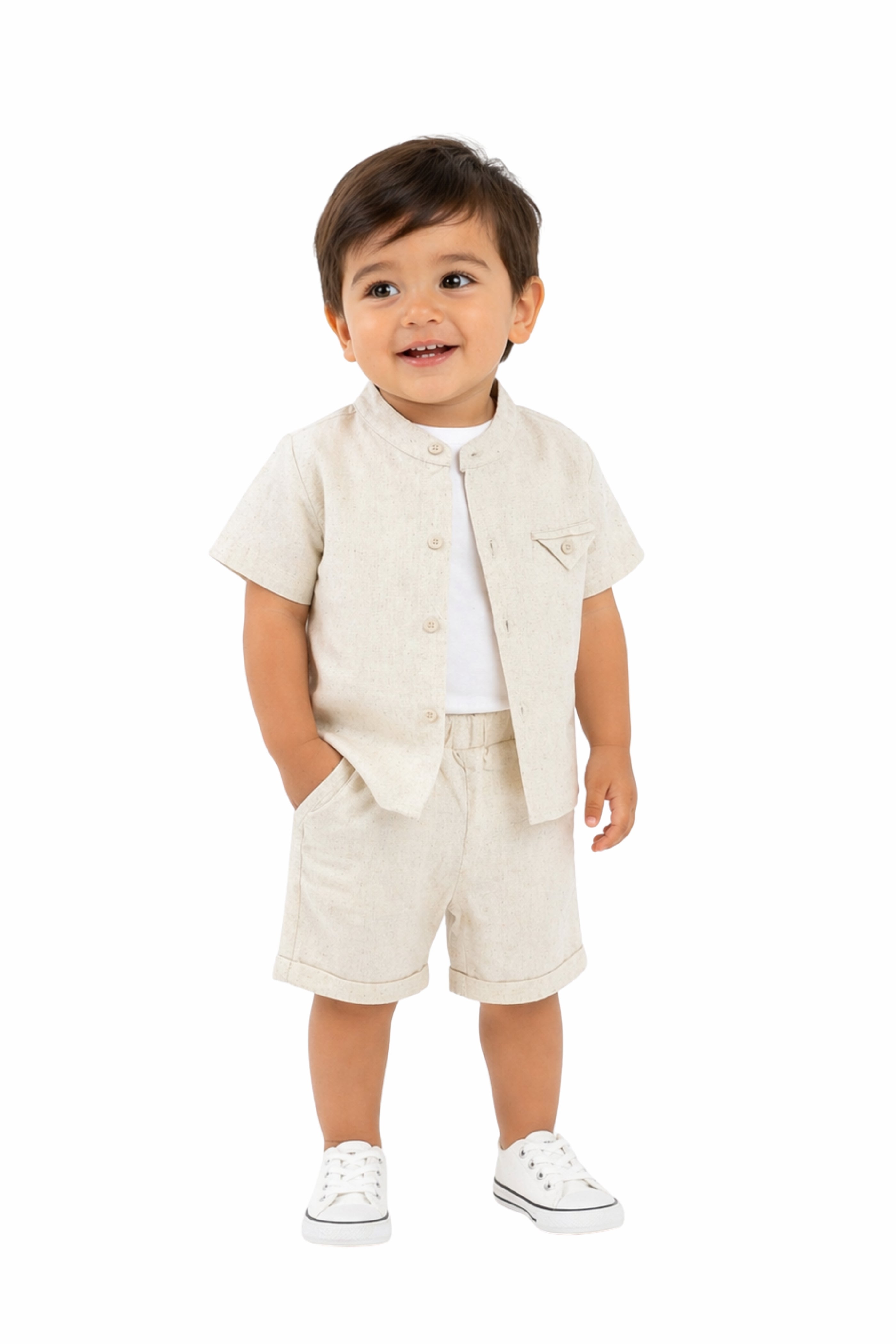 Completo Noenato 3 Pezzi Beige