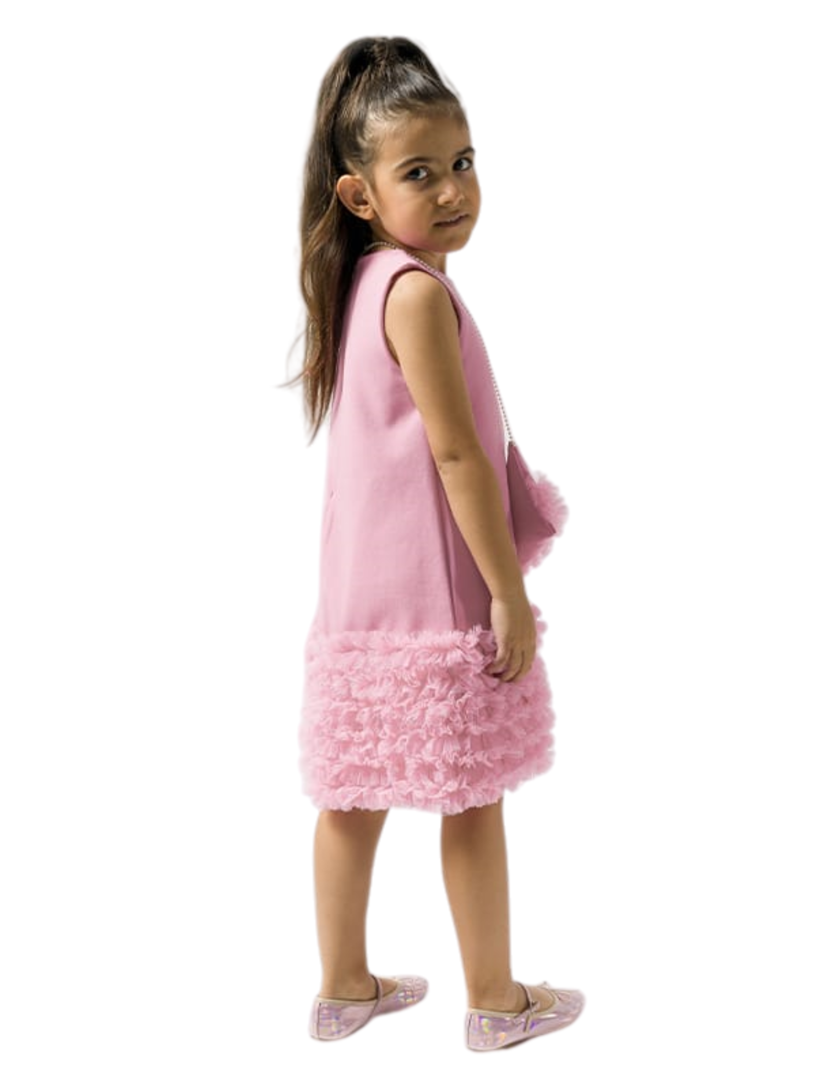 Abito Bambina Campana Chic '60 Light Pink