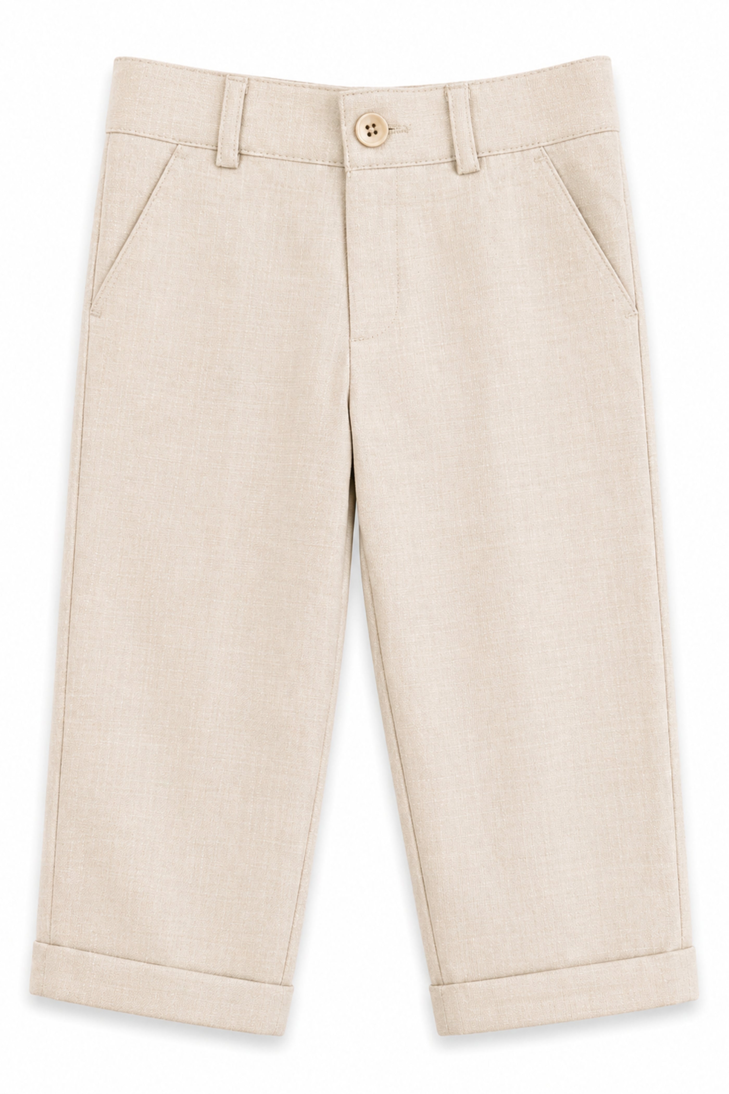 Pantalone Battesimo Bimbo Beige