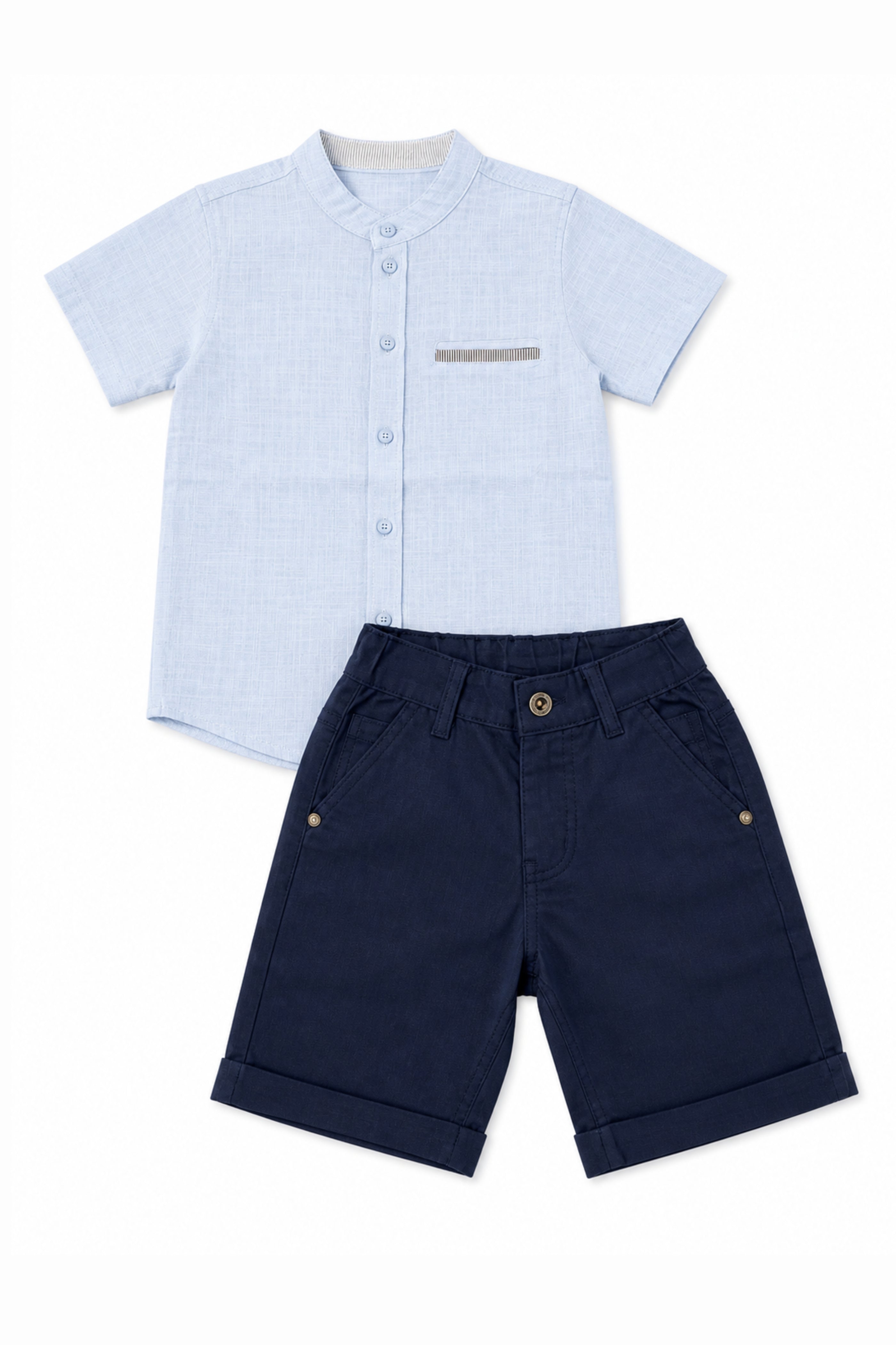 Completo Bambino Coreana Blu