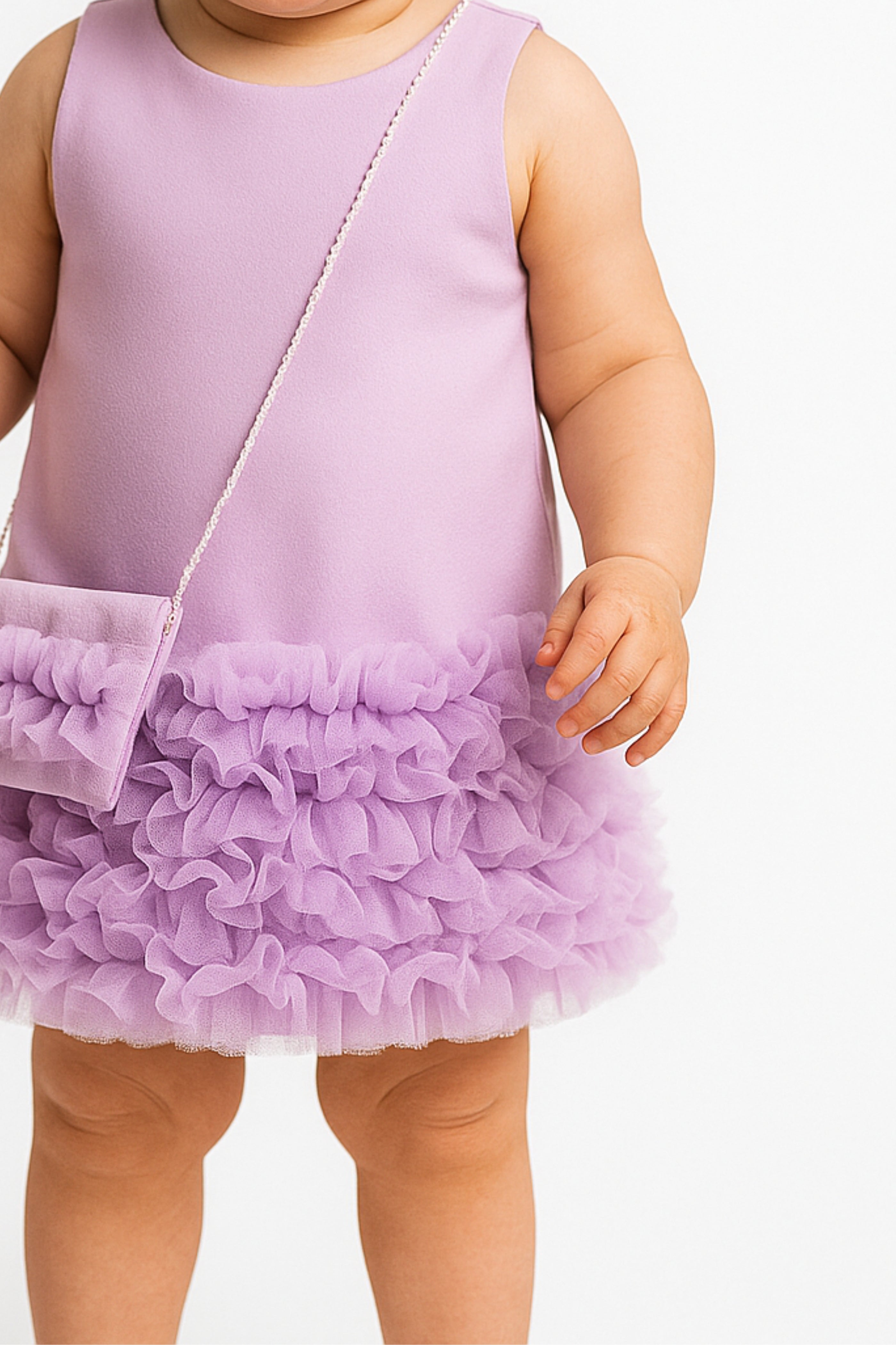 Abito Neonata Campana Chic '60 Violet