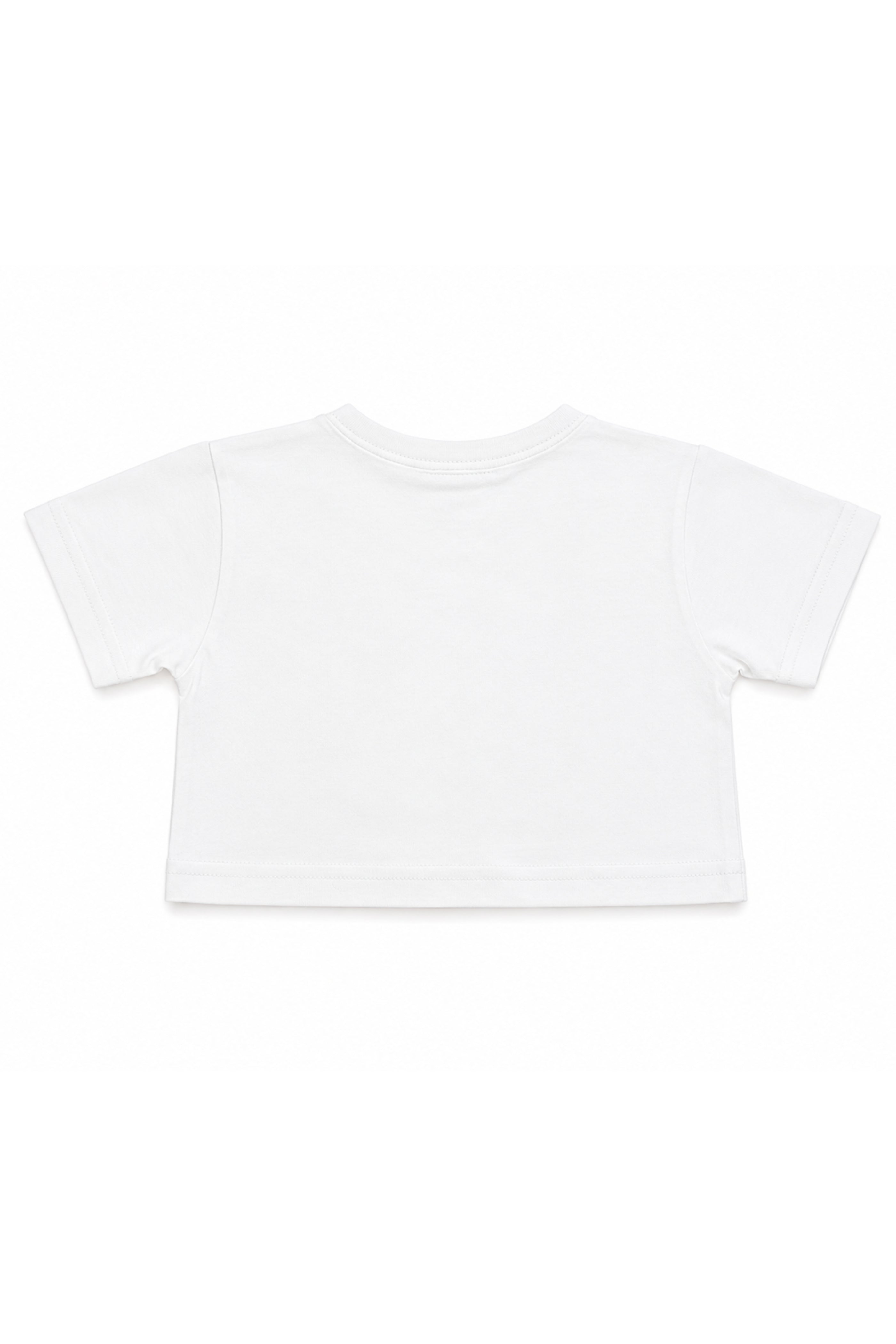 T-shirt Neonata Cropped Bianco