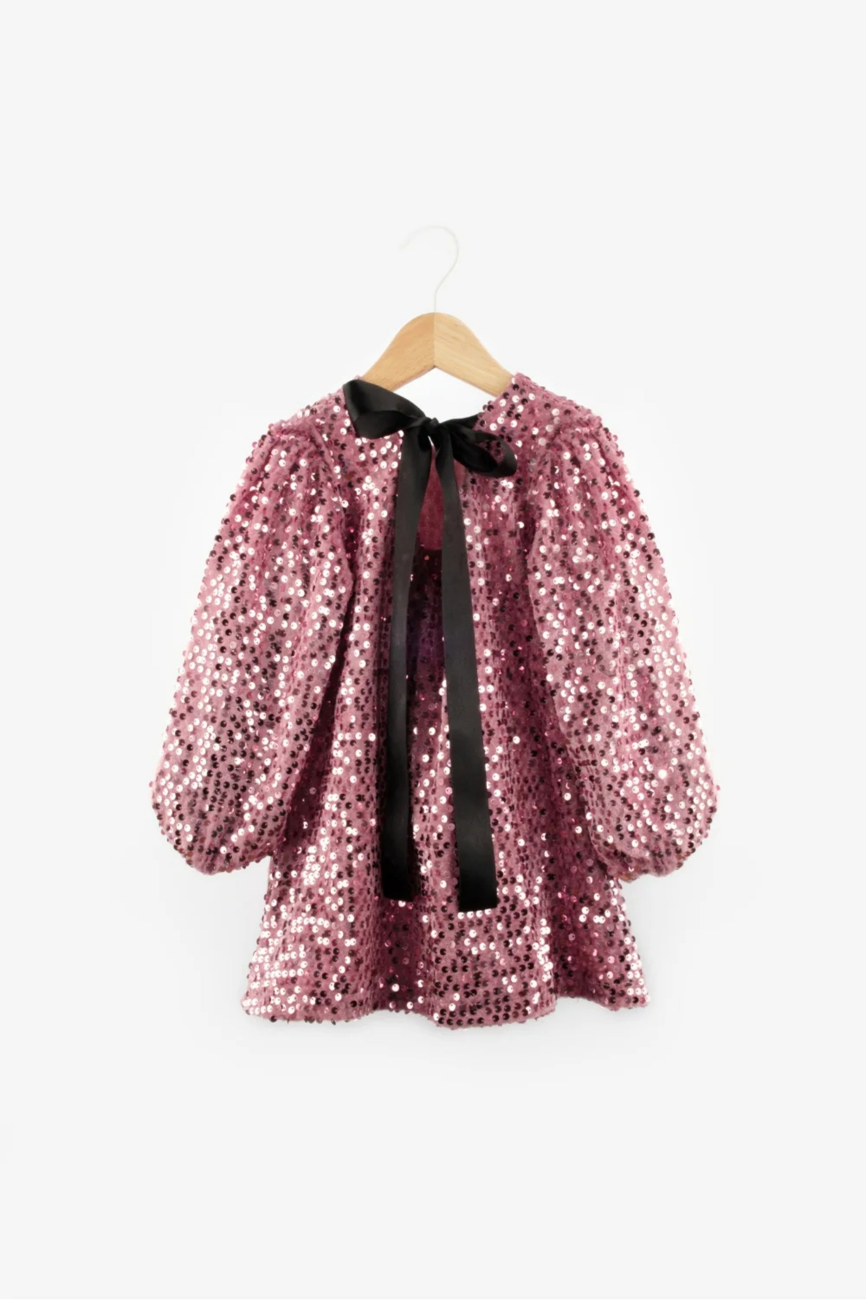 Abito Bambina Paillettes Rosa