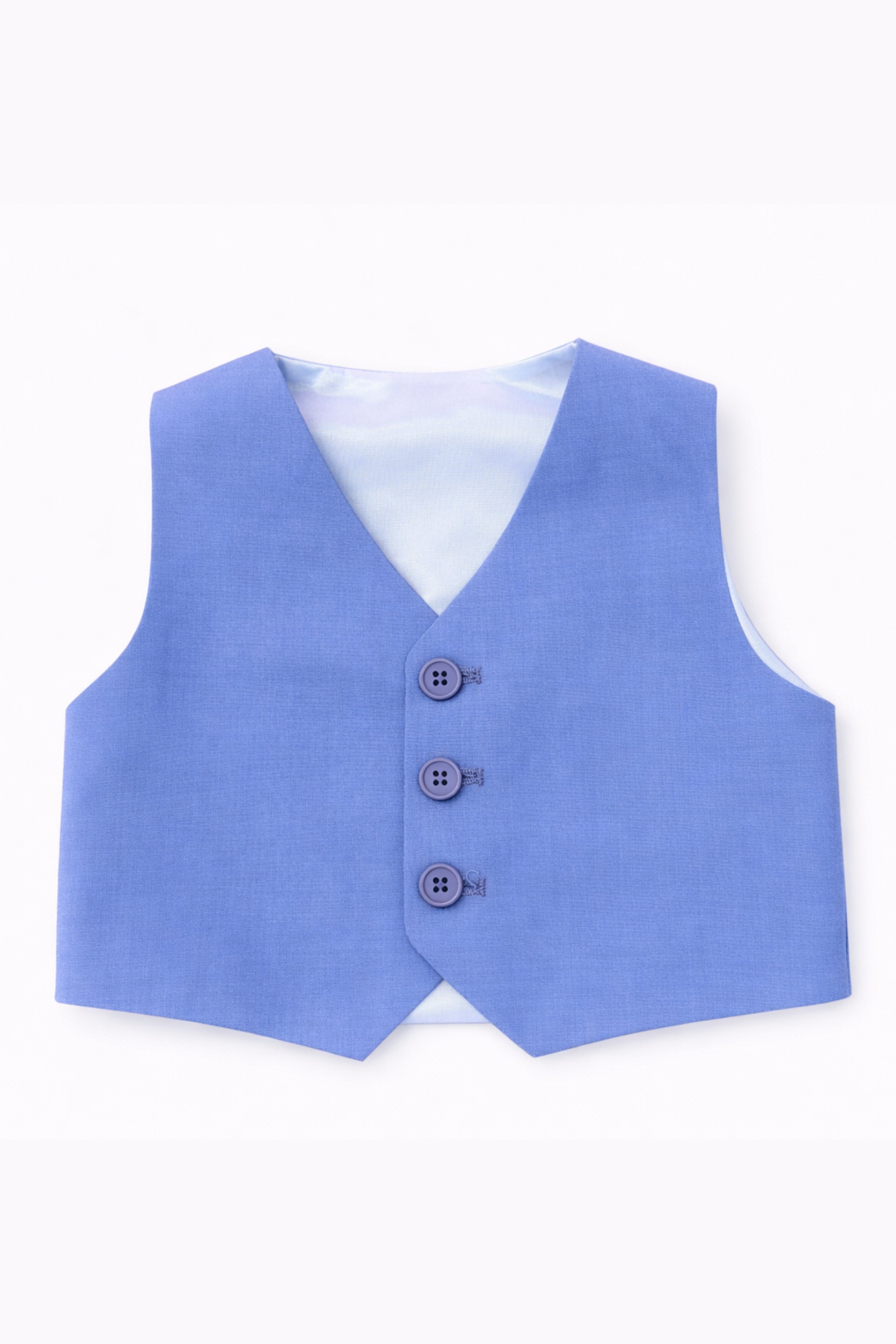 Gilet Battesimo Bimbo Blu Royal