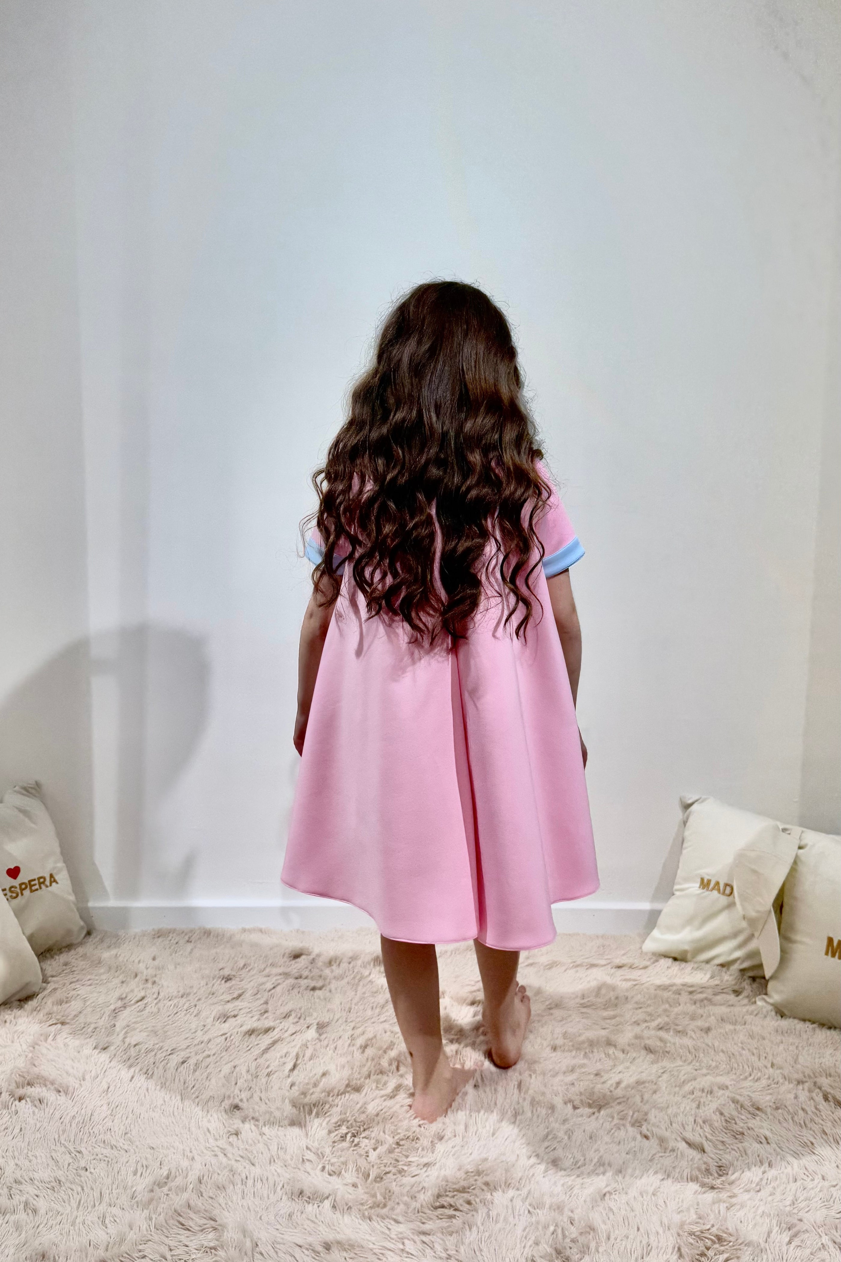 Abito Bambina Rosa Fiocchi Paris