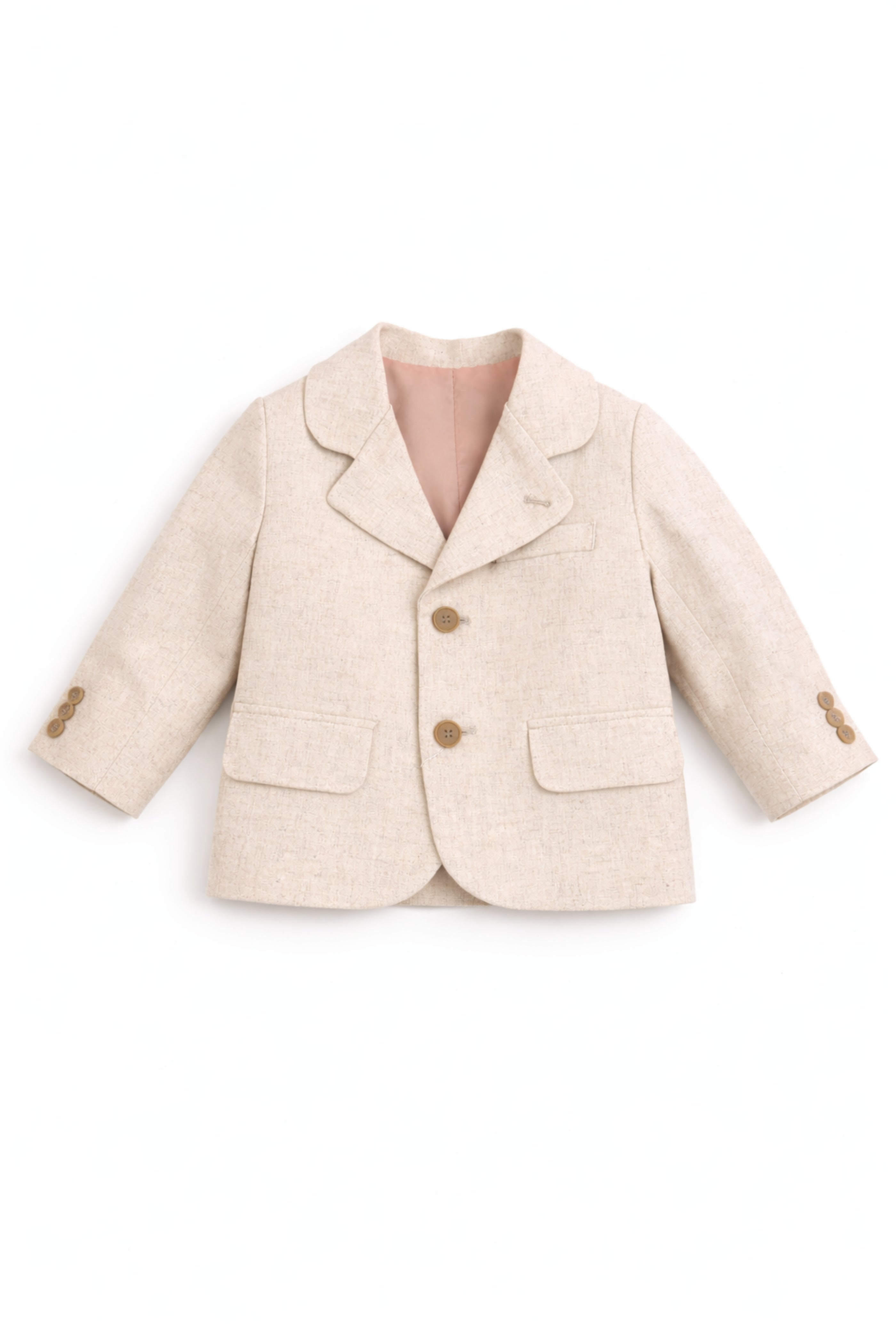 Giacca Battesimo Bimbo Sabbia