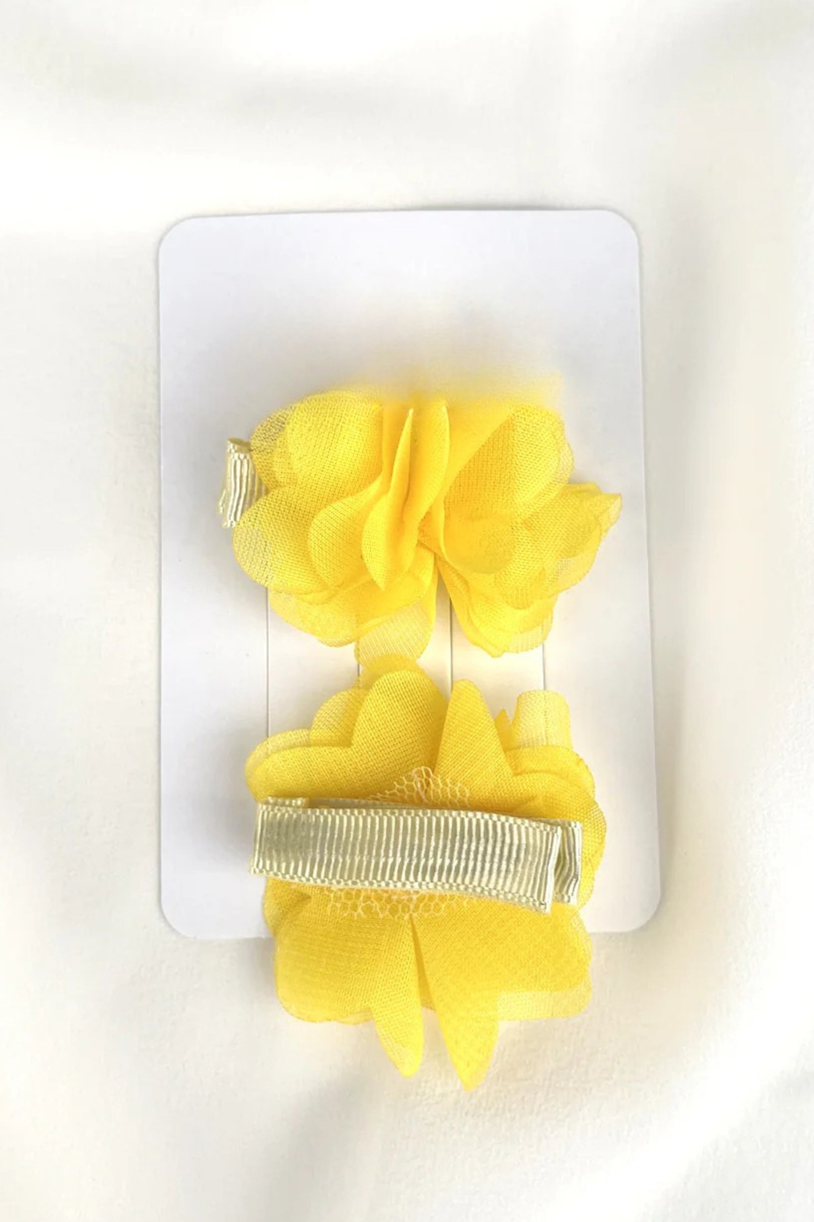 Fermagli Neonata Giallo