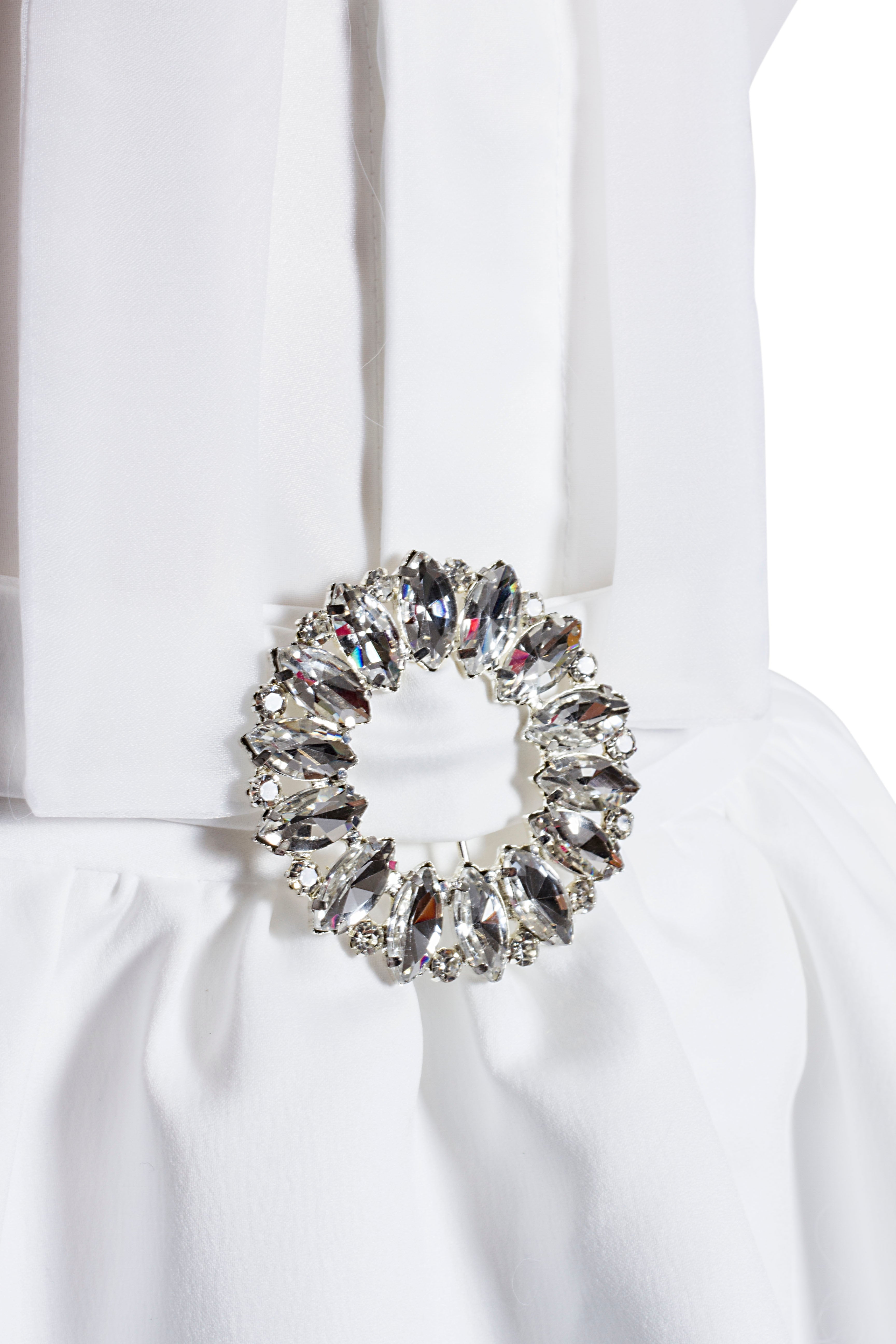 Coordinato Bambina Bianco Marilyn Chic '60