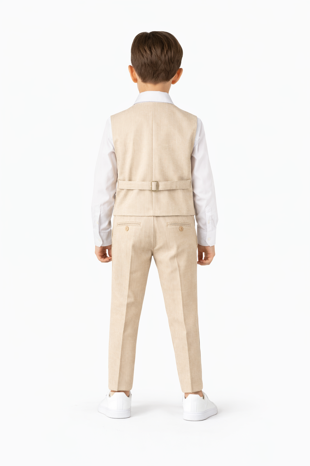 Completo Cerimonia Bambino Beige