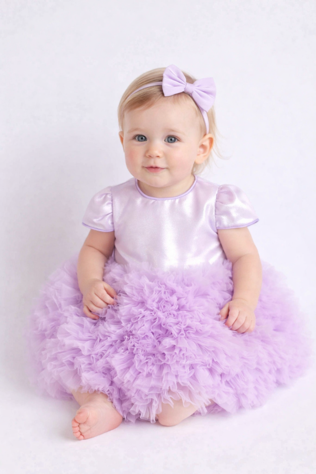 Abito Neonata Palloncino Glicine