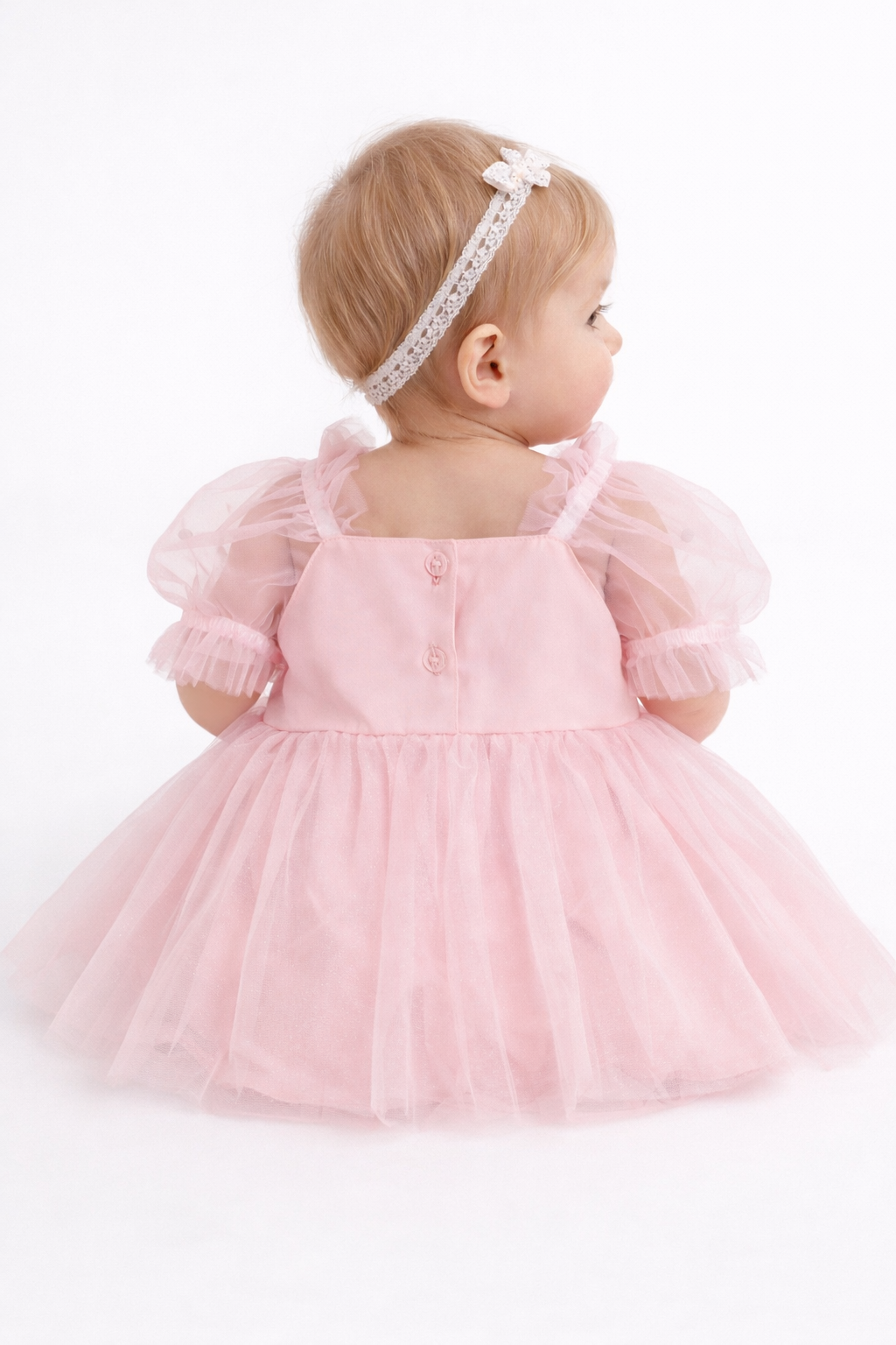 Abito Body Neonata Rosa