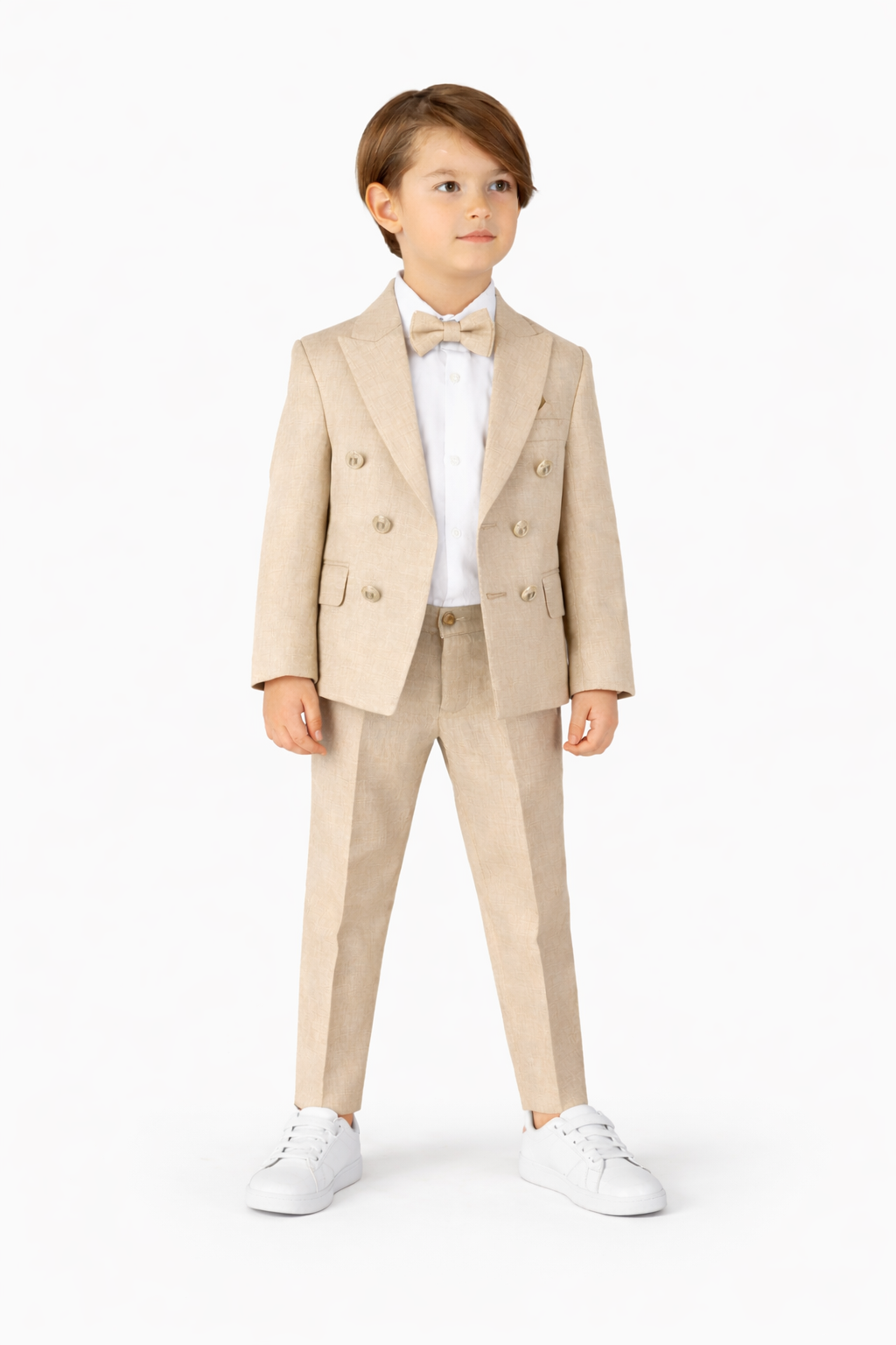 Completo Comunione Bambino Beige