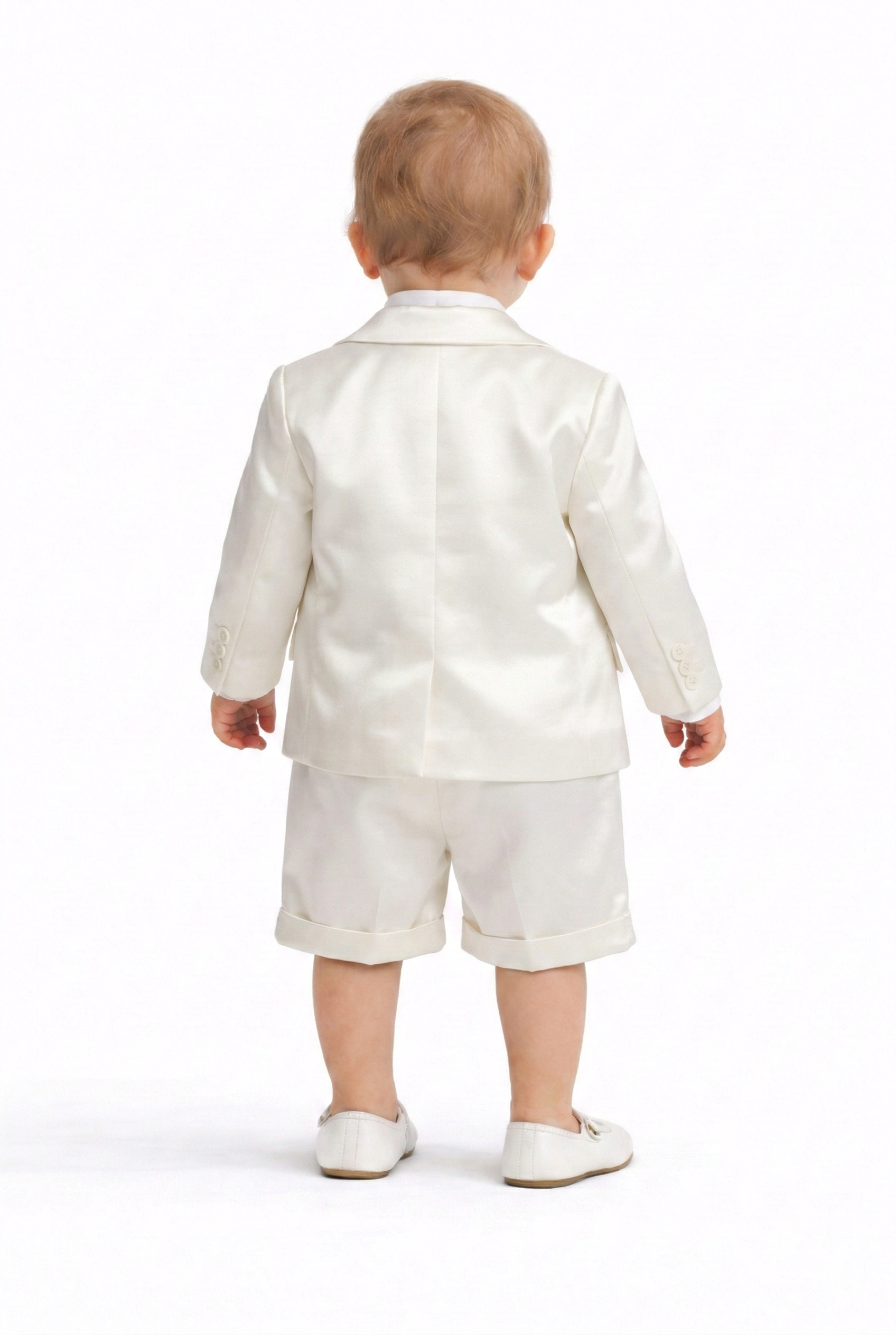 Bermuda Battesimo Bimbo Bianco