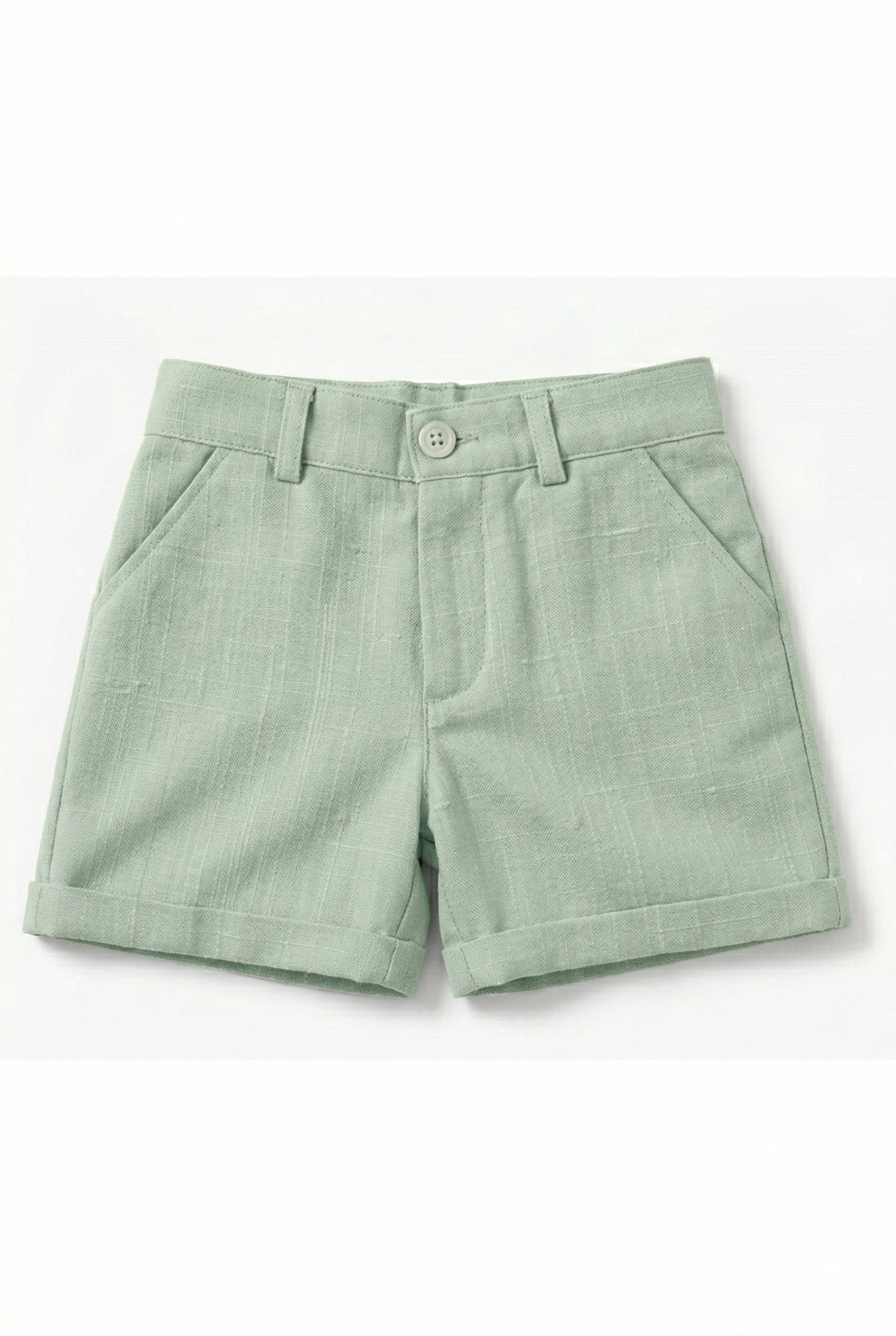 Bermuda Battesimo Bimbo Verde Salvia