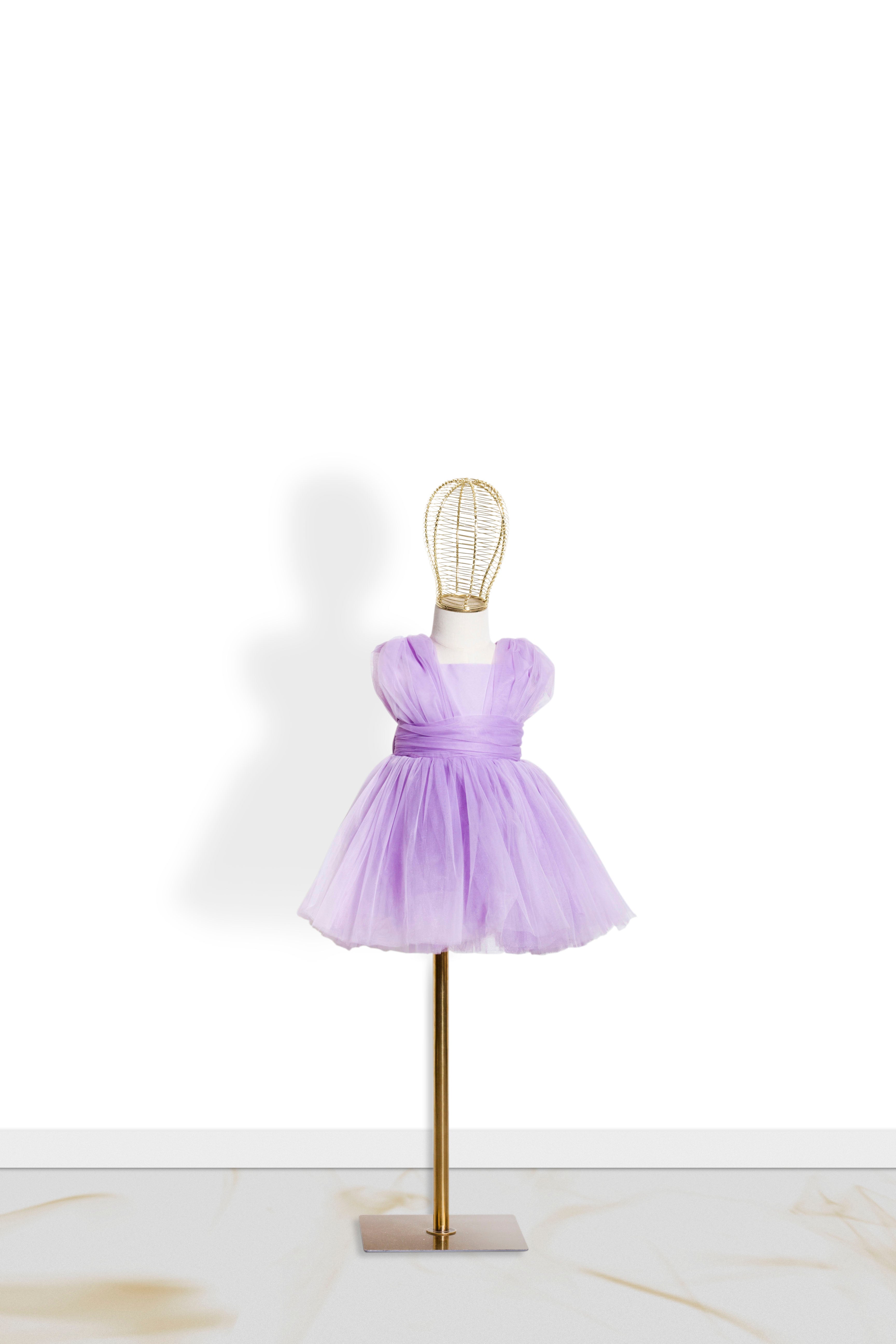 Wisteria Butterfly Baby Girl Dress