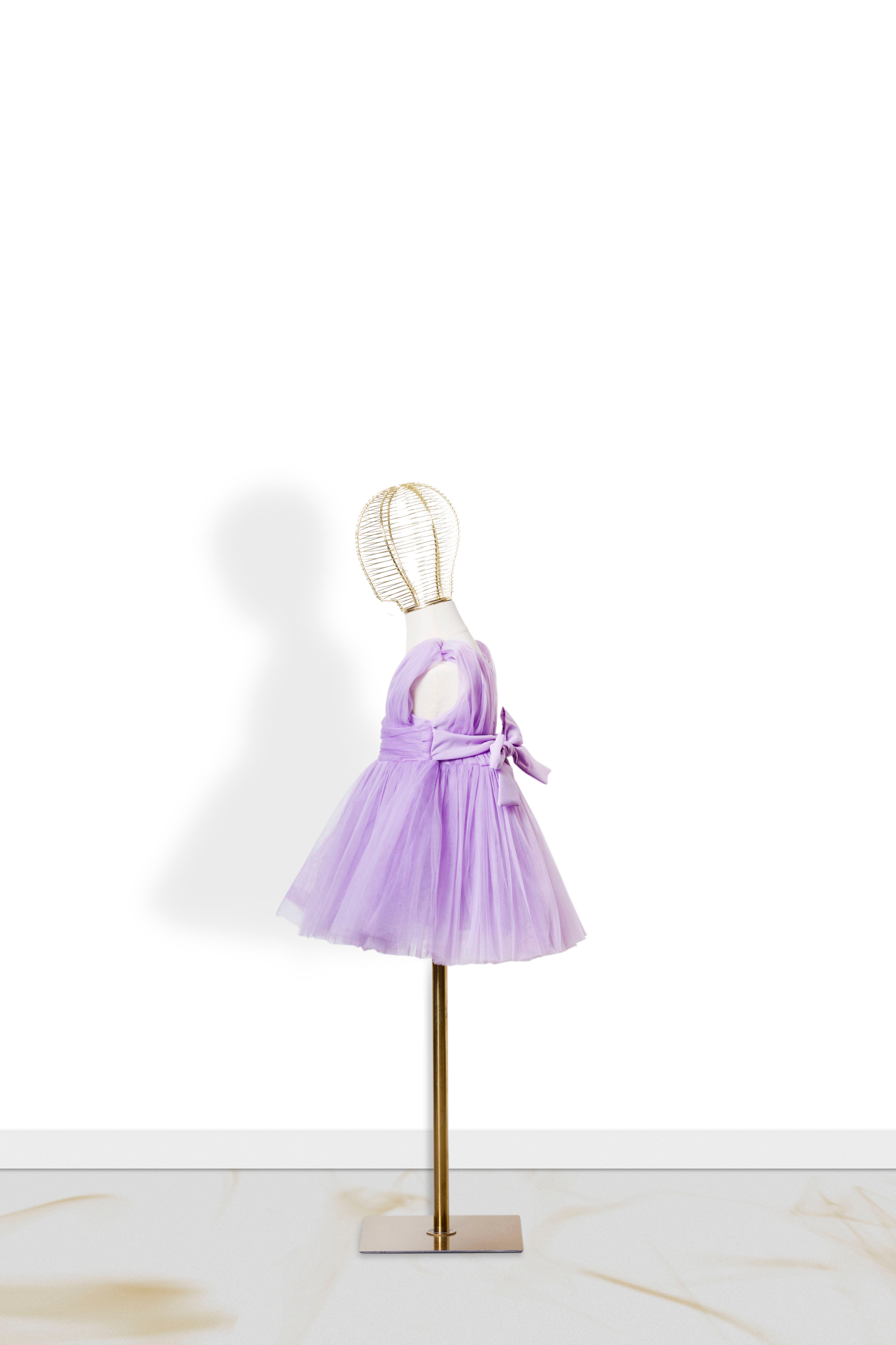 Wisteria Butterfly Baby Girl Dress