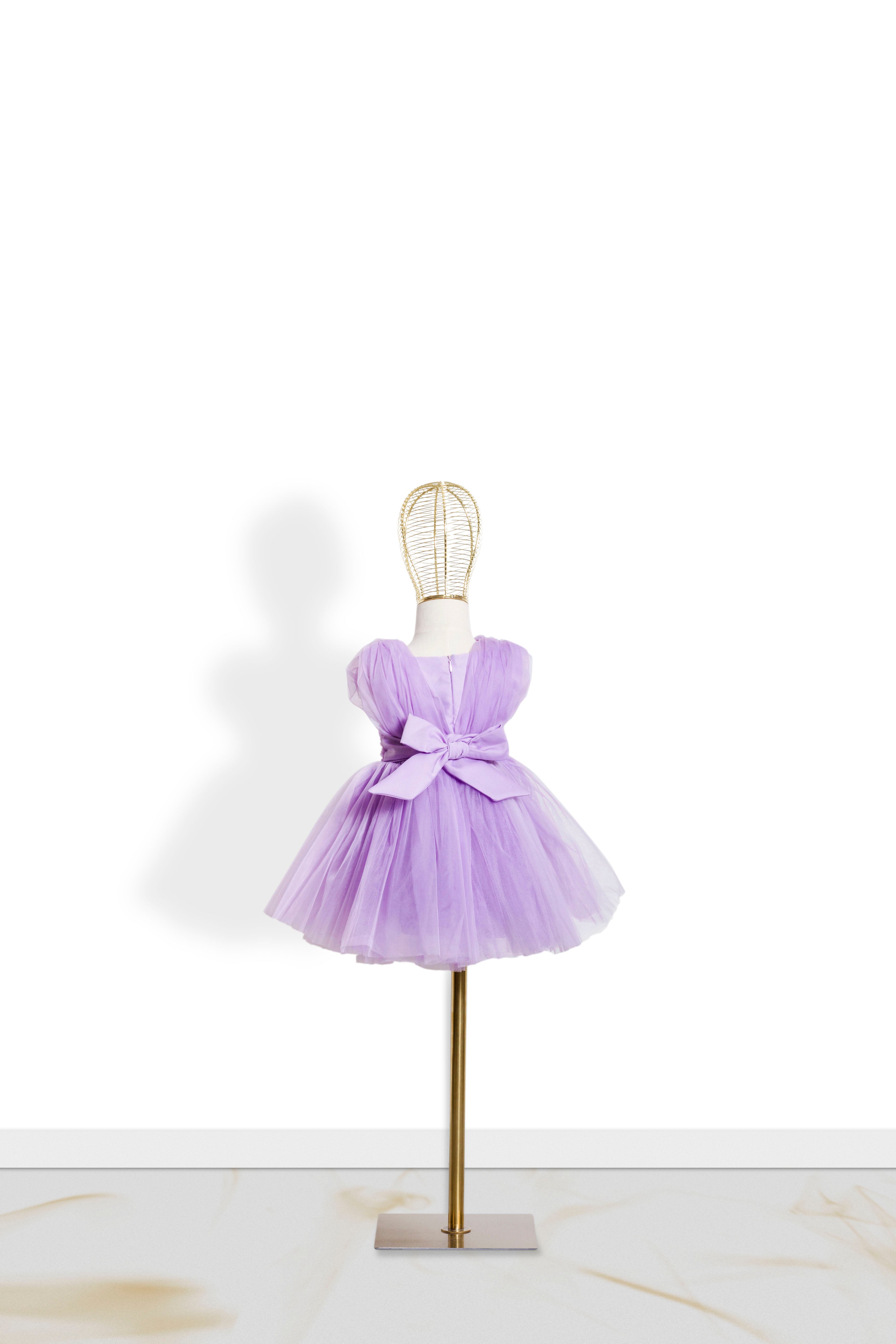 Wisteria Butterfly Baby Girl Dress