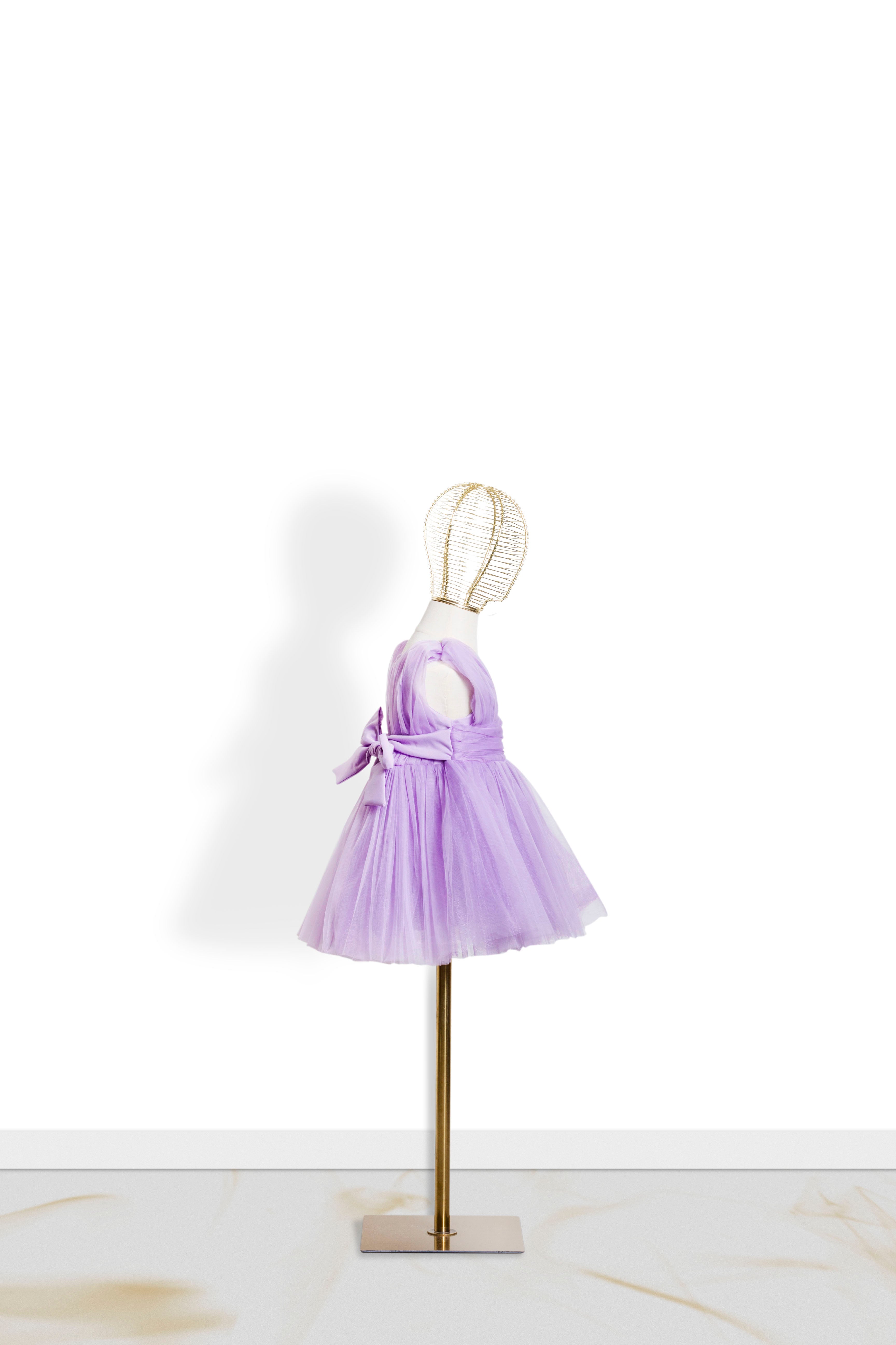 Wisteria Butterfly Baby Girl Dress