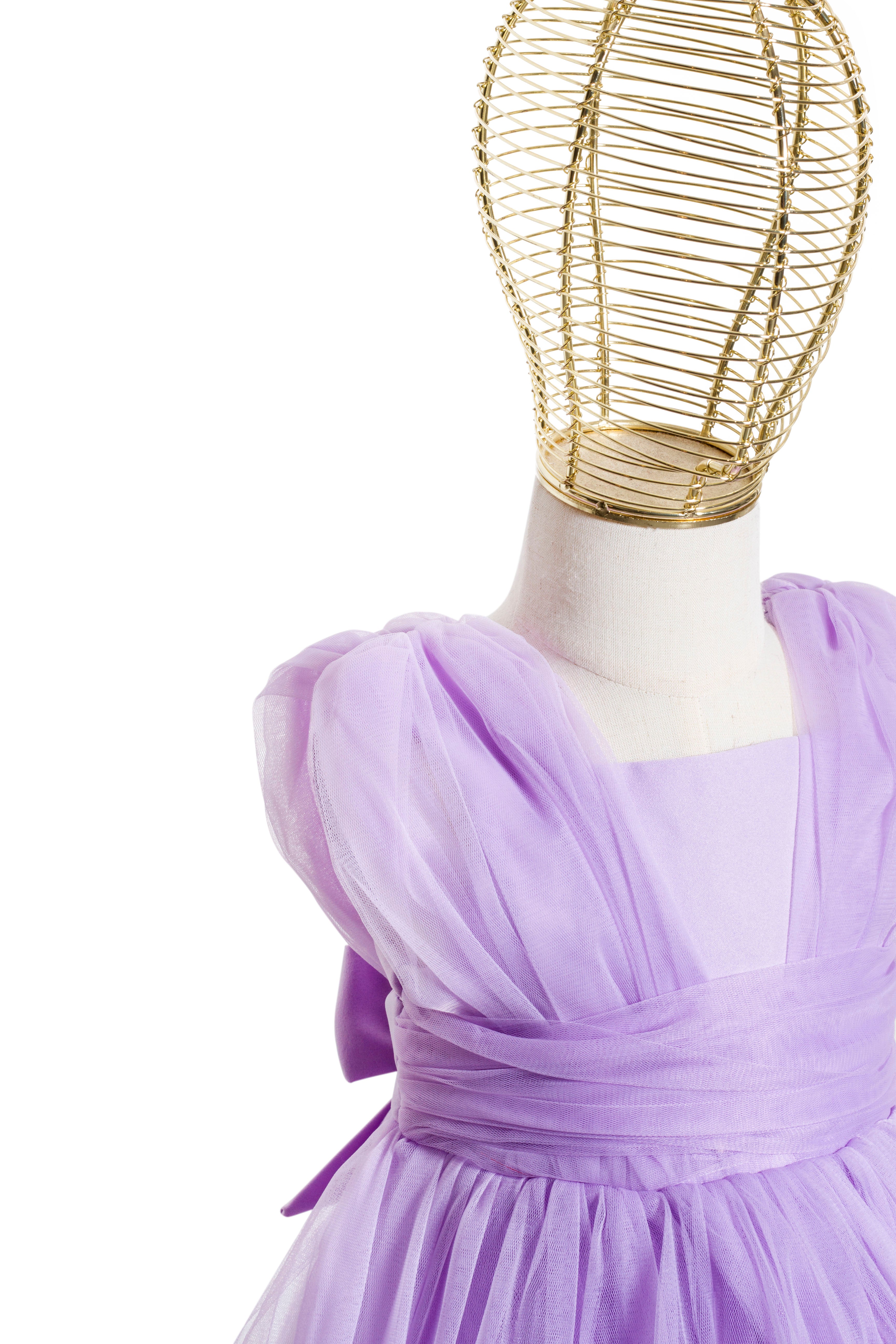 Wisteria Butterfly Baby Girl Dress