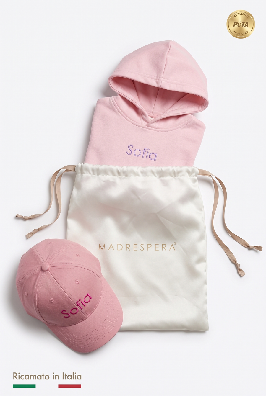 Box Felpa e Cappellino Personalizzata con Ricamo