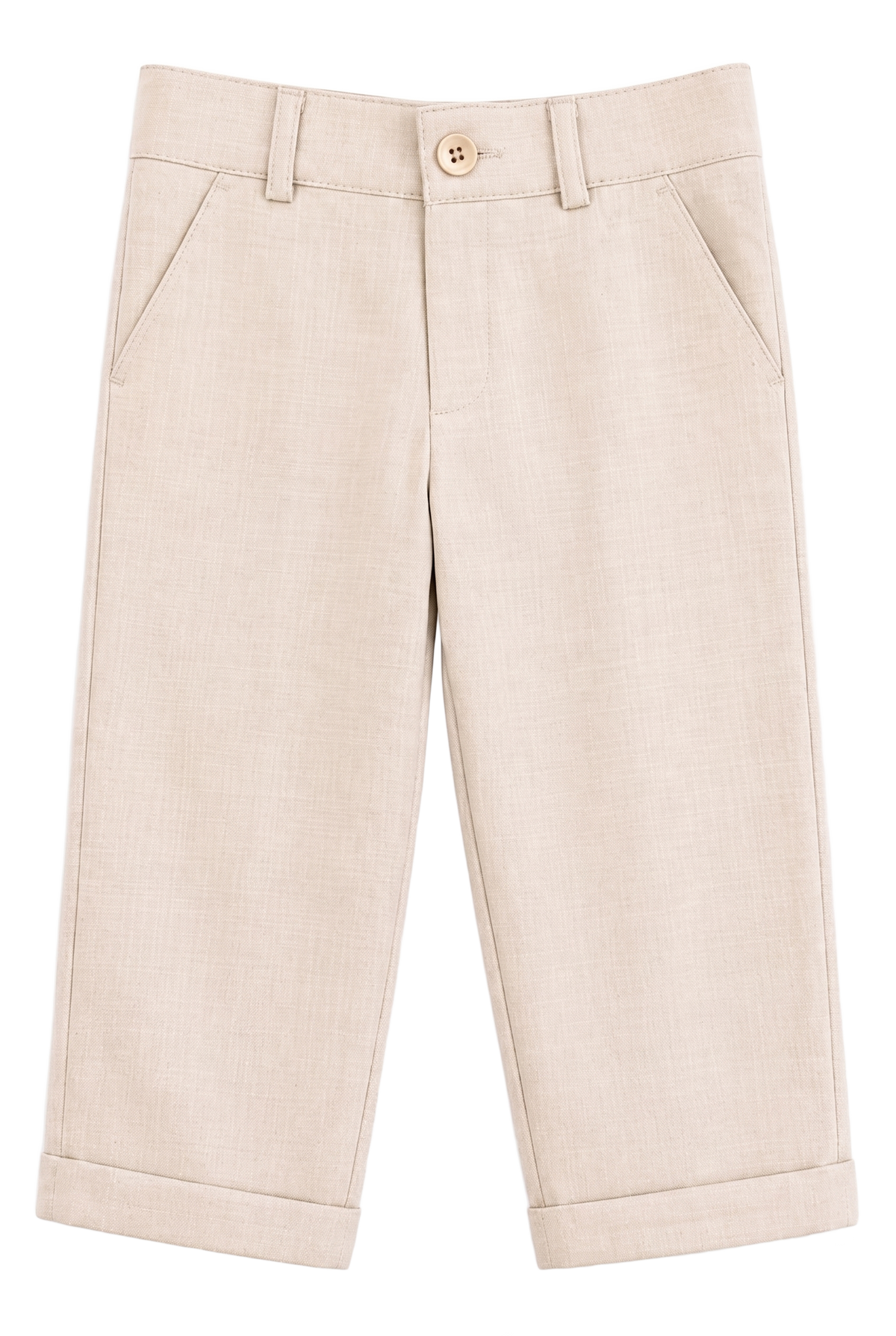 Pantalone Battesimo Bimbo Beige