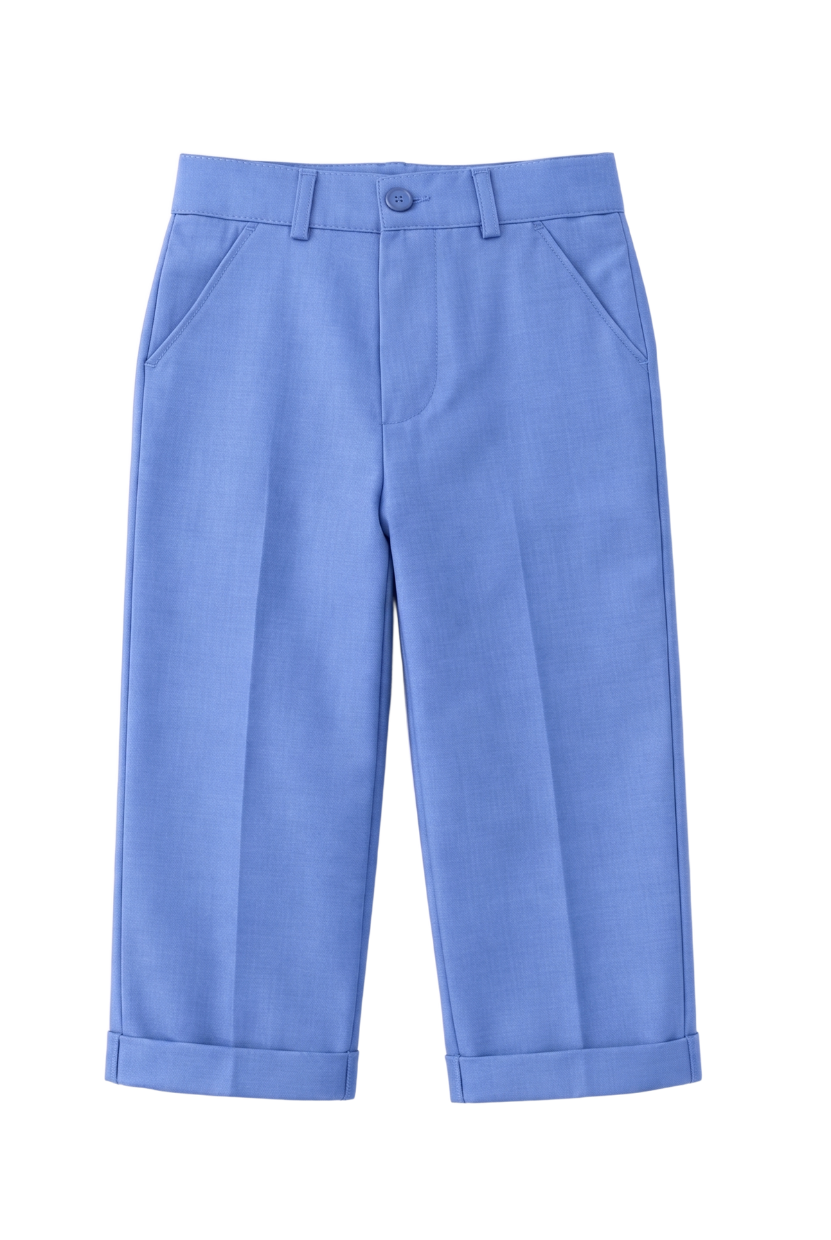 Pantalone Battesimo Bimbo Blu Royal
